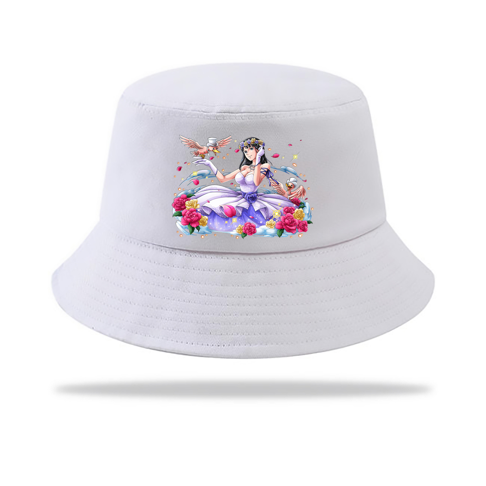 （画像用） ワンピース ニコ・ロビン ONE PIECE Nico Robin アウトドア日除けバケットハット