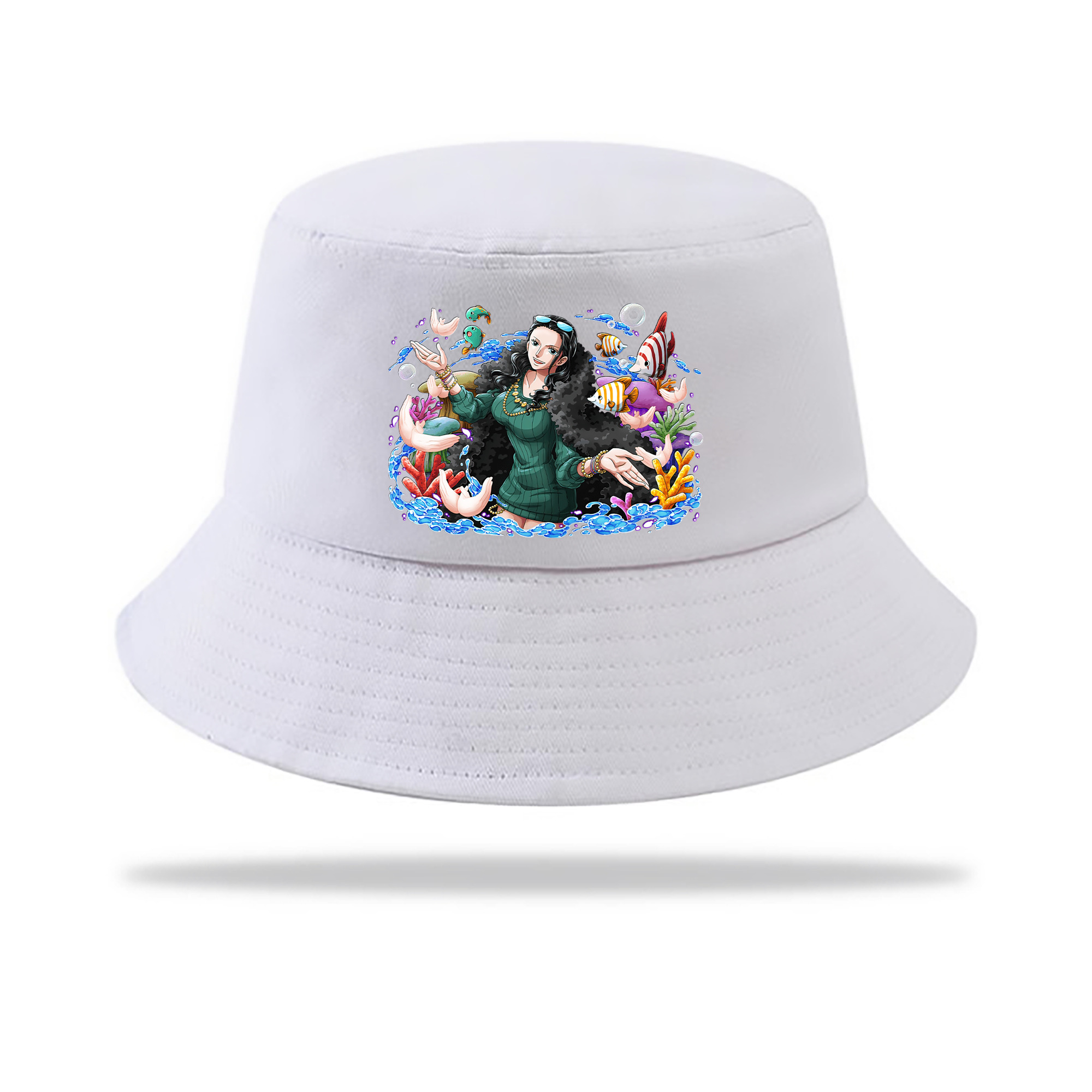 （画像用） ワンピース ニコ・ロビン ONE PIECE Nico Robin アウトドア日除けバケットハット