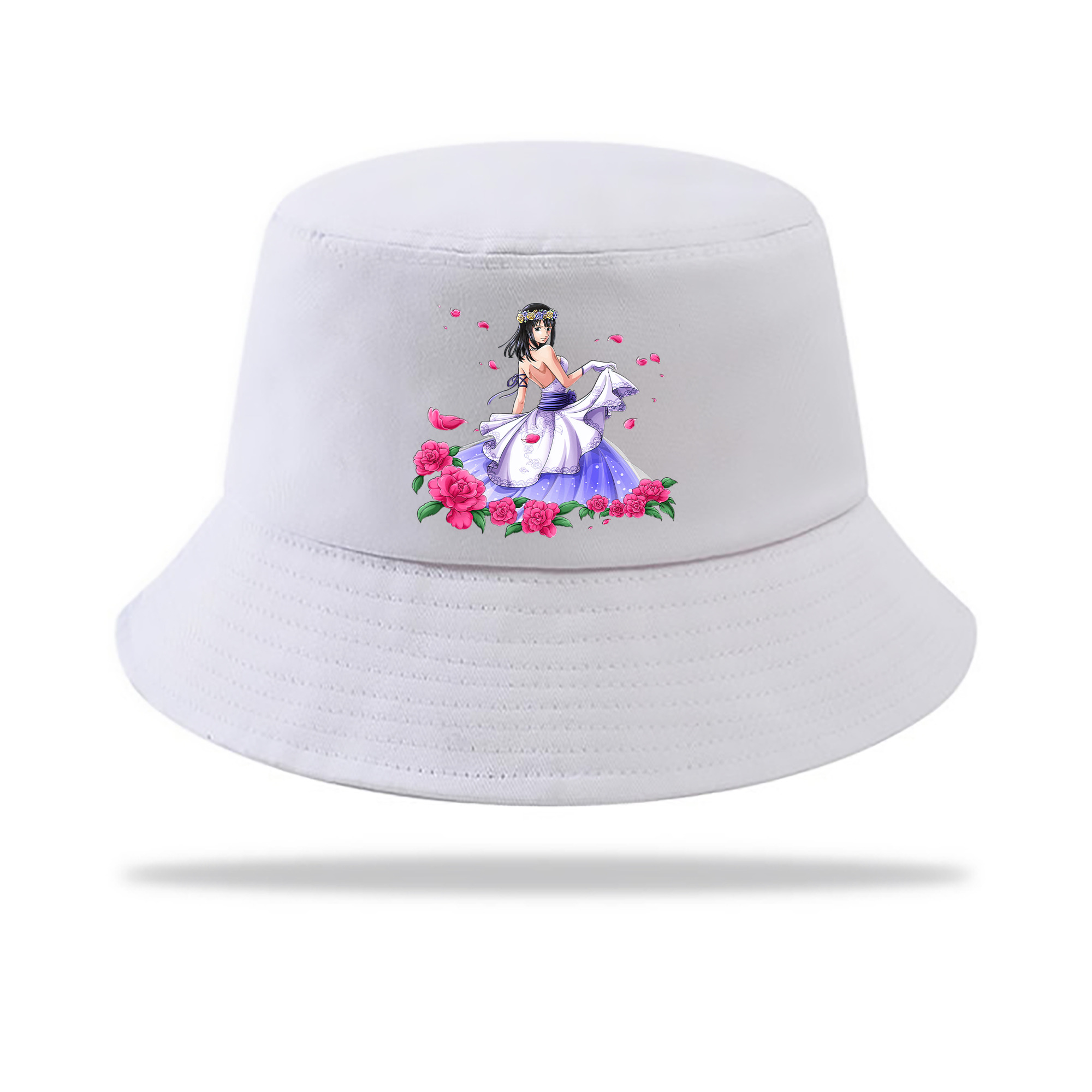 （画像用） ワンピース ニコ・ロビン ONE PIECE Nico Robin アウトドア日除けバケットハット