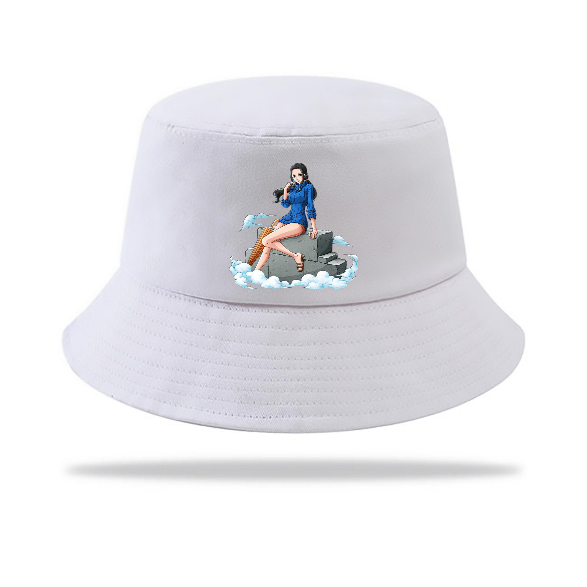 （画像用） ワンピース ニコ・ロビン ONE PIECE Nico Robin アウトドア日除けバケットハット