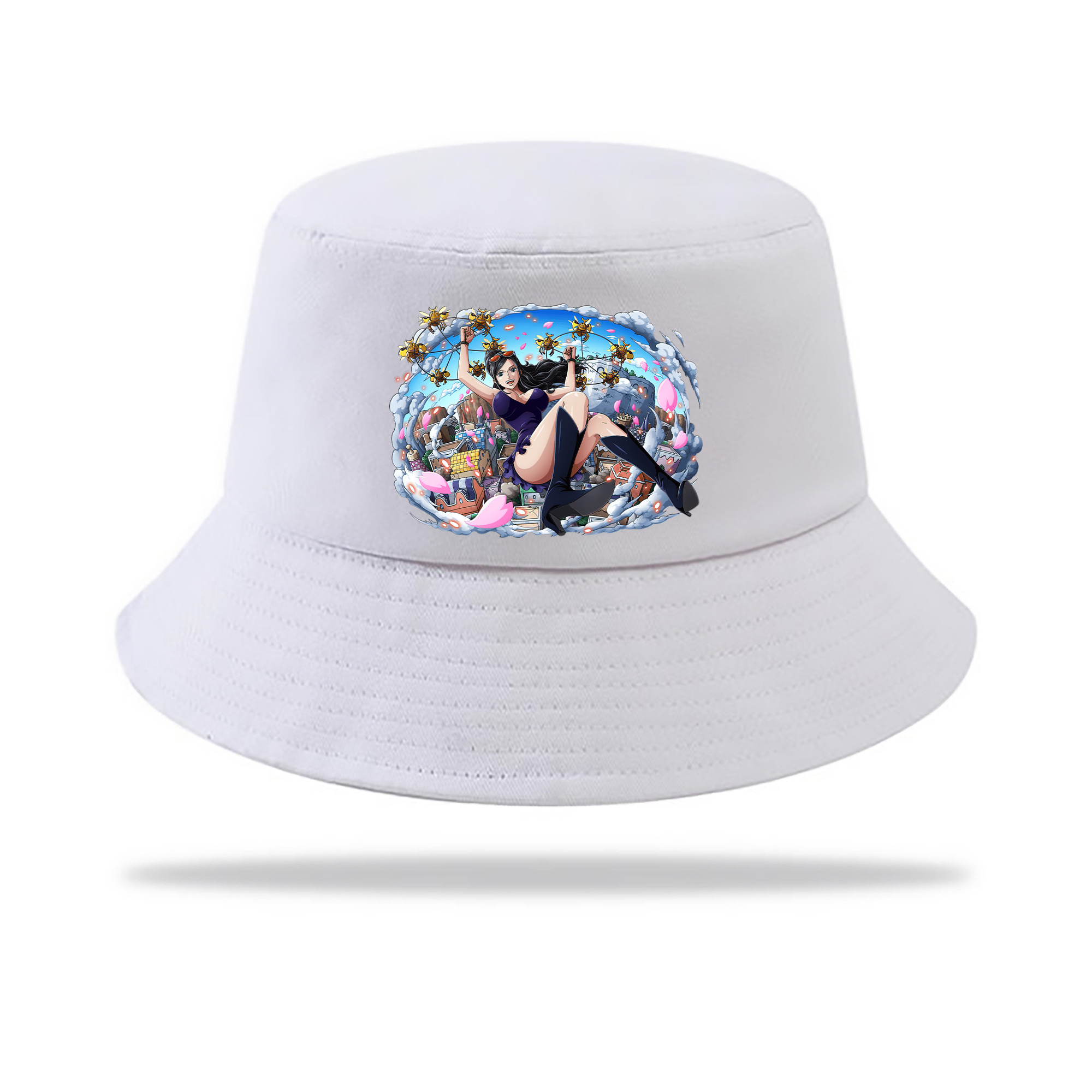 （画像用） ワンピース ニコ・ロビン ONE PIECE Nico Robin アウトドア日除けバケットハット