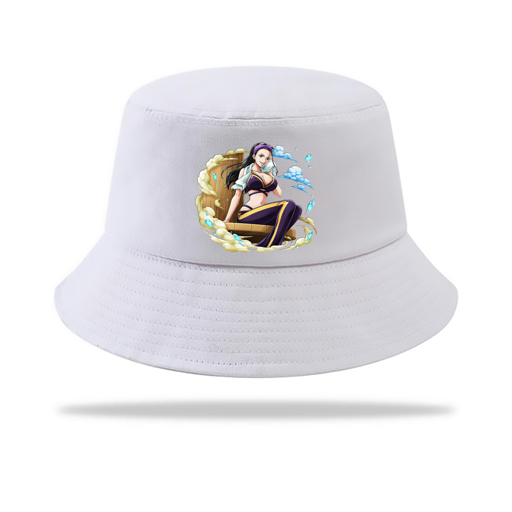 （画像用） ワンピース ニコ・ロビン ONE PIECE Nico Robin アウトドア日除けバケットハット
