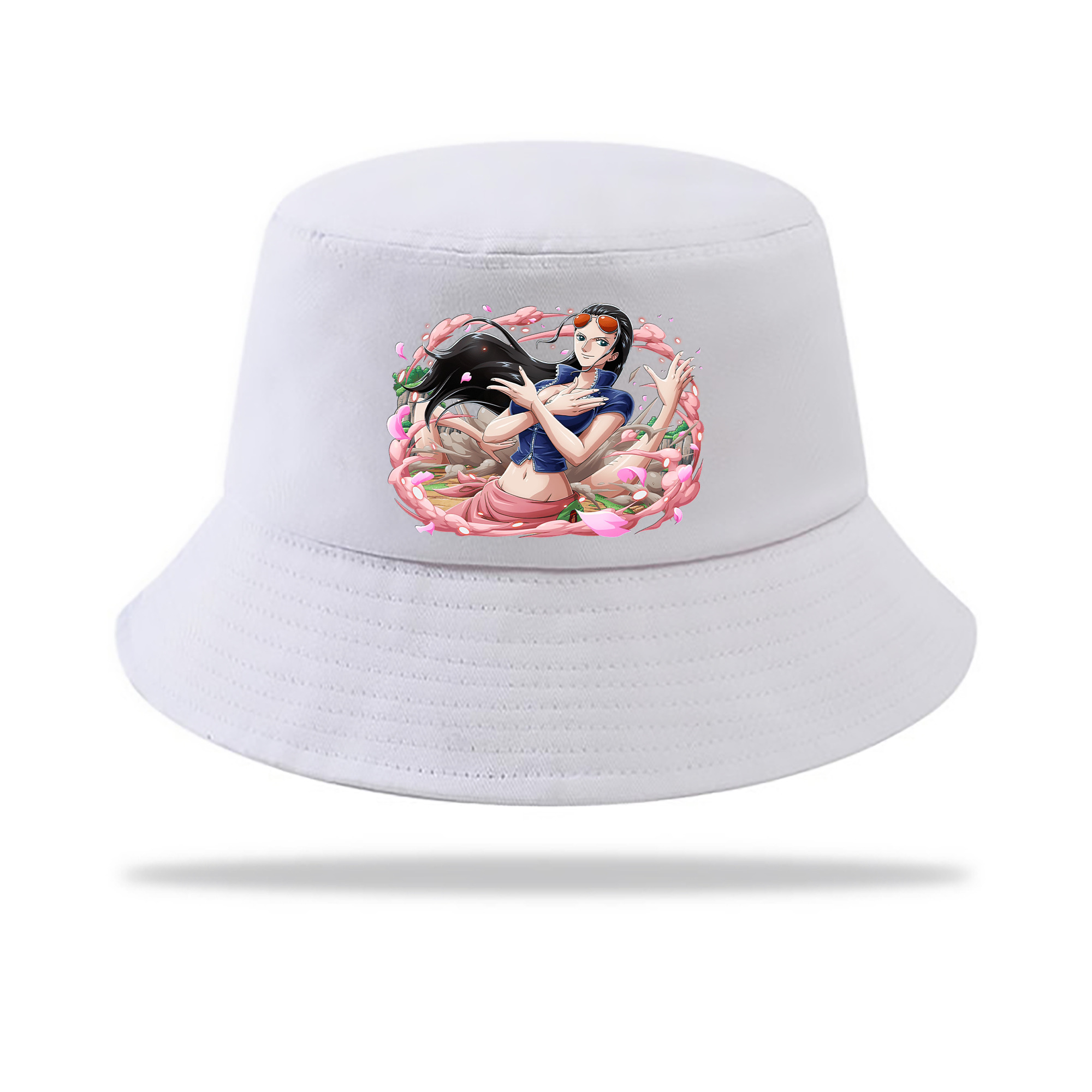 （画像用） ワンピース ニコ・ロビン ONE PIECE Nico Robin アウトドア日除けバケットハット