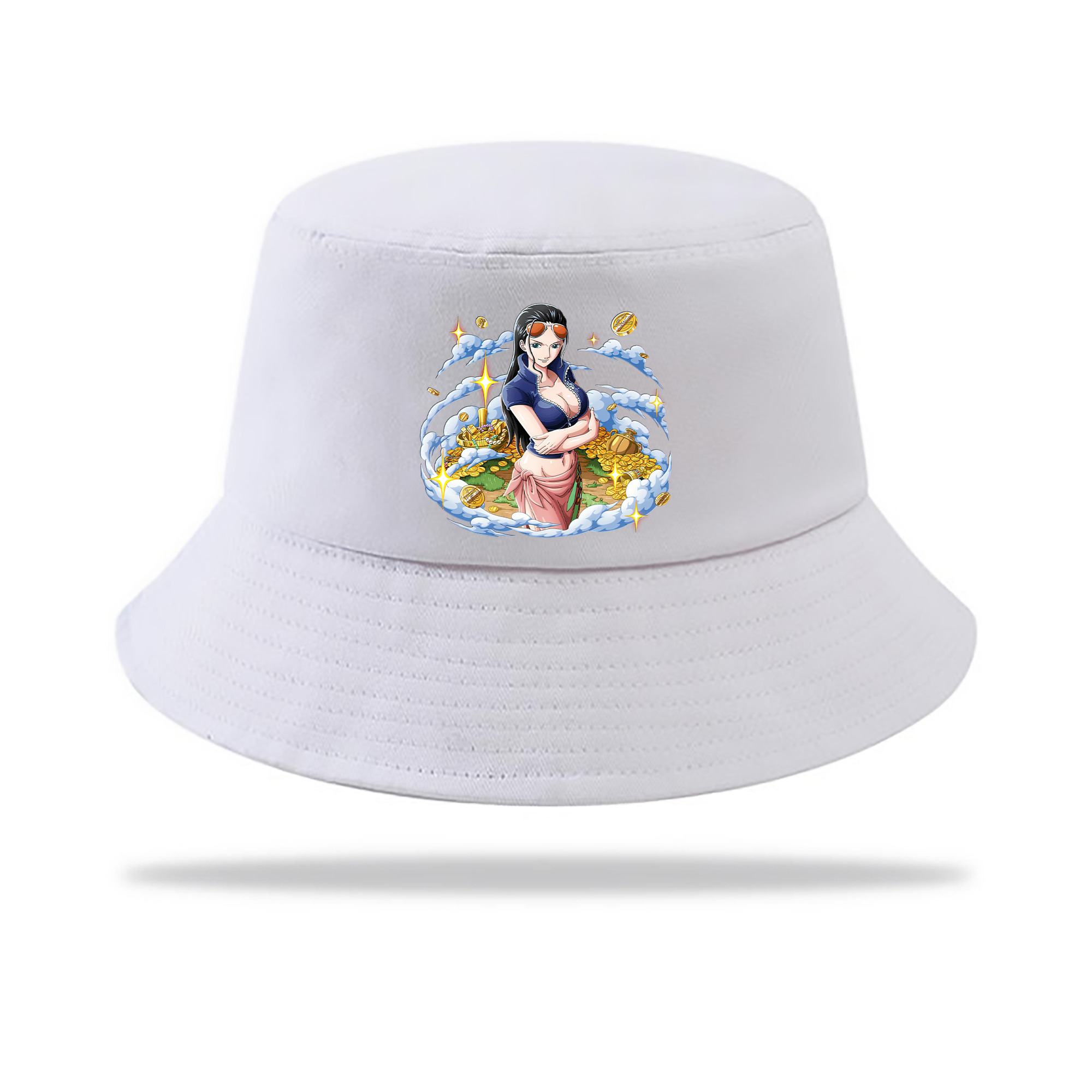 （画像用） ワンピース ニコ・ロビン ONE PIECE Nico Robin アウトドア日除けバケットハット