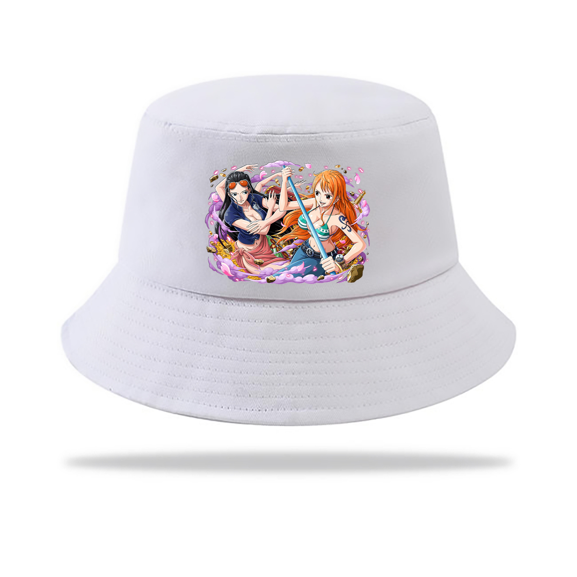 （画像用） ワンピース ニコ・ロビン ONE PIECE Nico Robin アウトドア日除けバケットハット