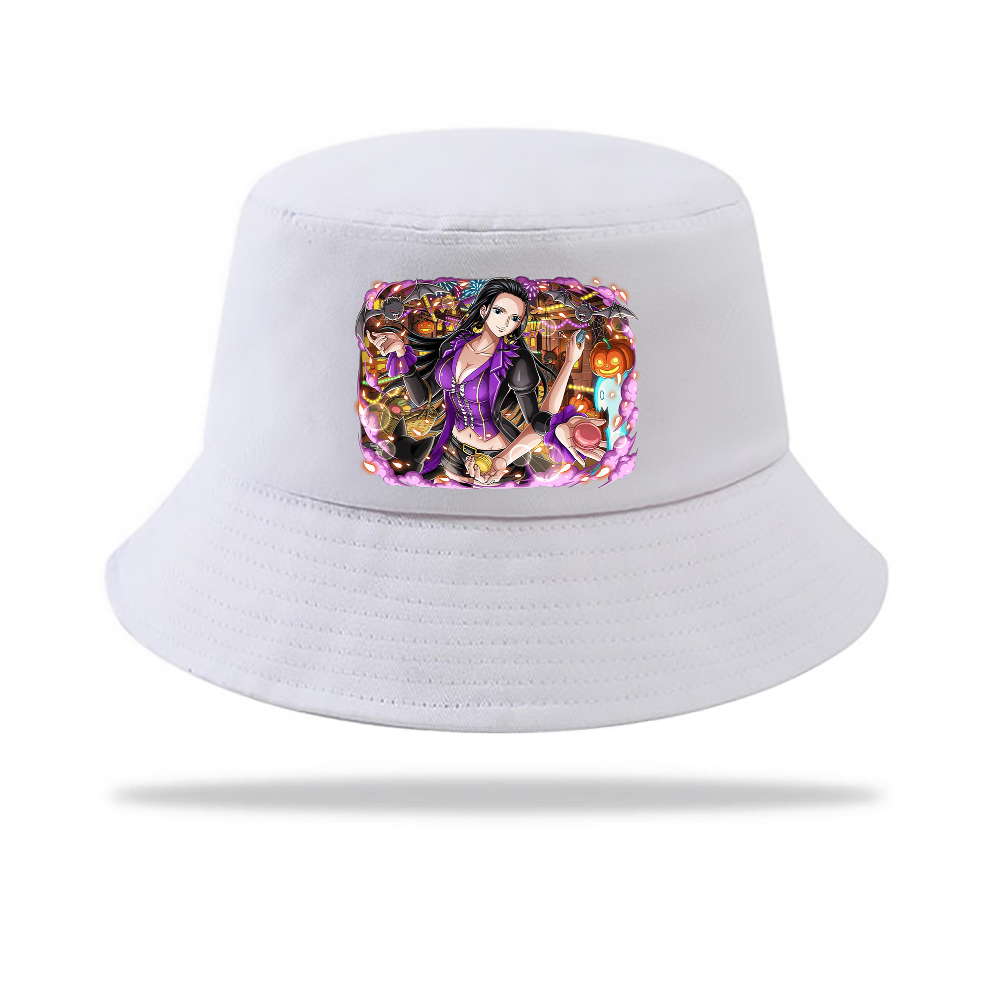 （画像用） ワンピース ニコ・ロビン ONE PIECE Nico Robin アウトドア日除けバケットハット