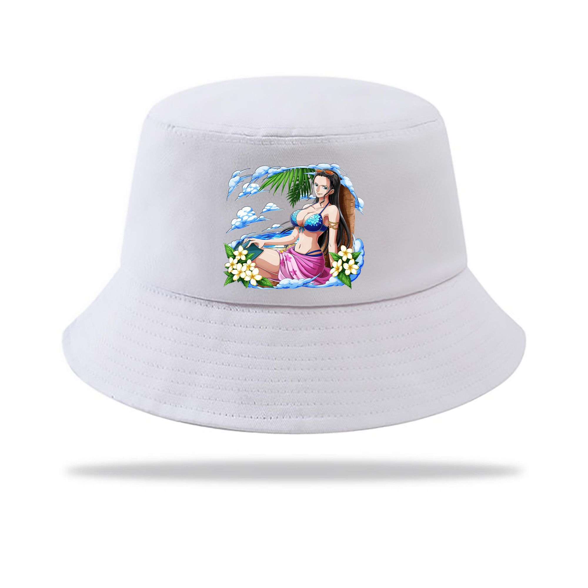 （画像用） ワンピース ニコ・ロビン ONE PIECE Nico Robin アウトドア日除けバケットハット
