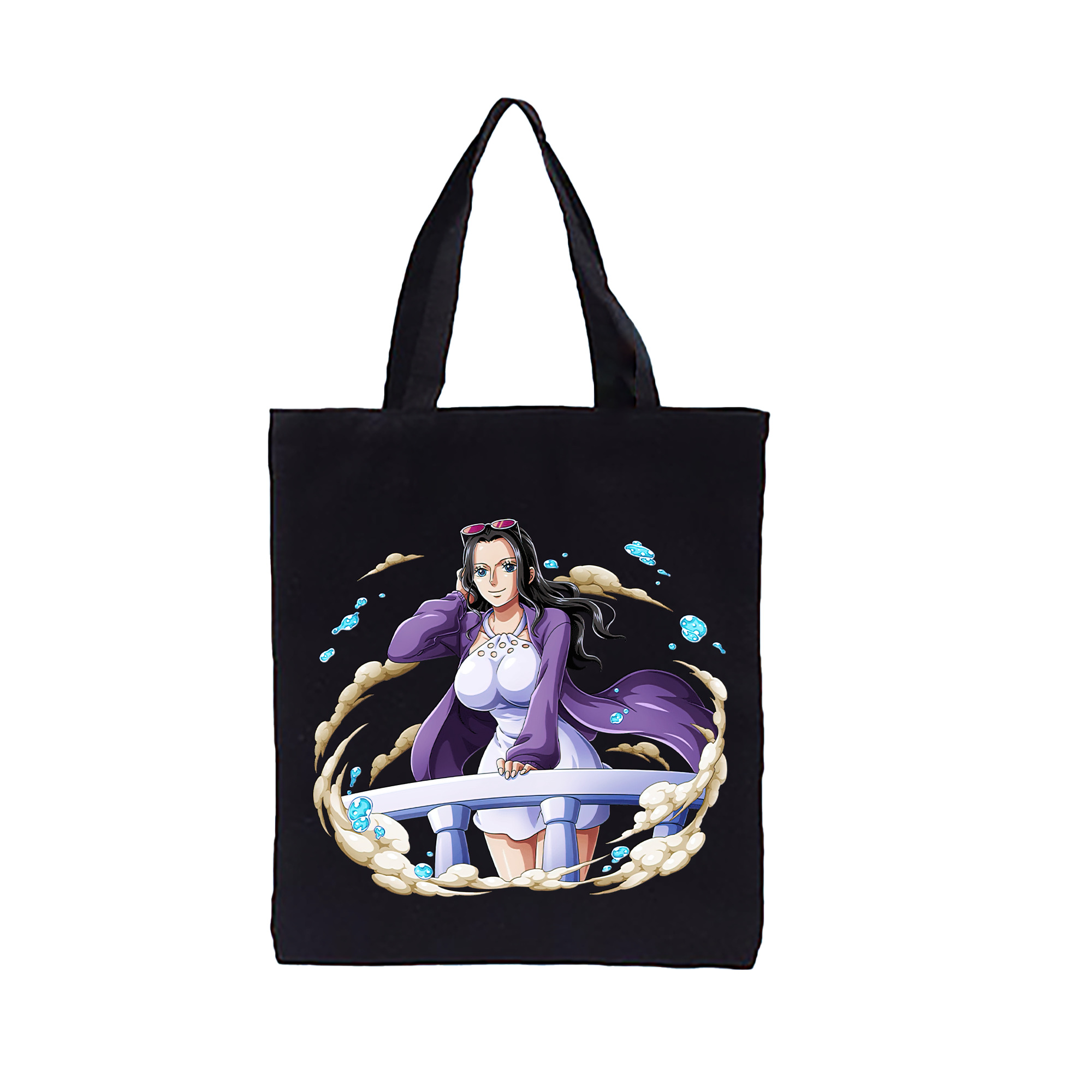 ワンピース ニコ・ロビン ONE PIECE Nico Robin 縦型キャンバス生地手提げバッグ　トートバッグ