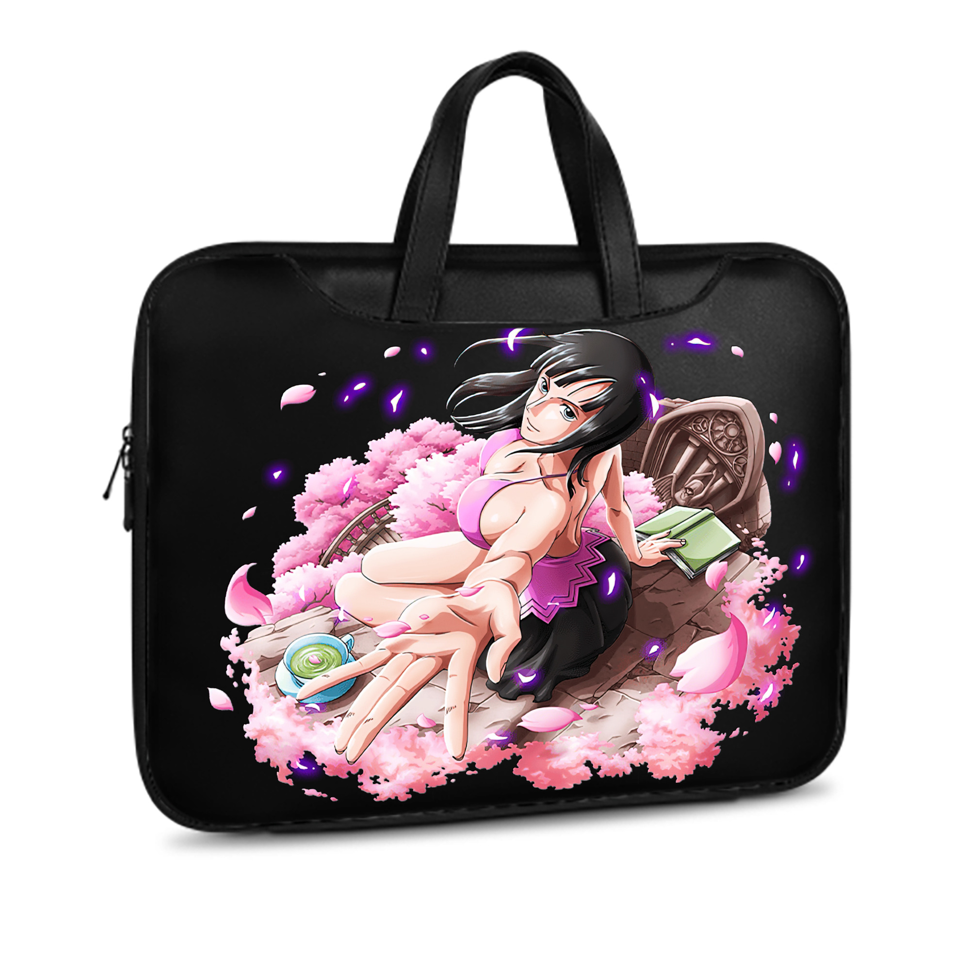 ワンピース ニコ・ロビン ONE PIECE Nico Robin レザーラップトップバッグ　ノートパソコンケース