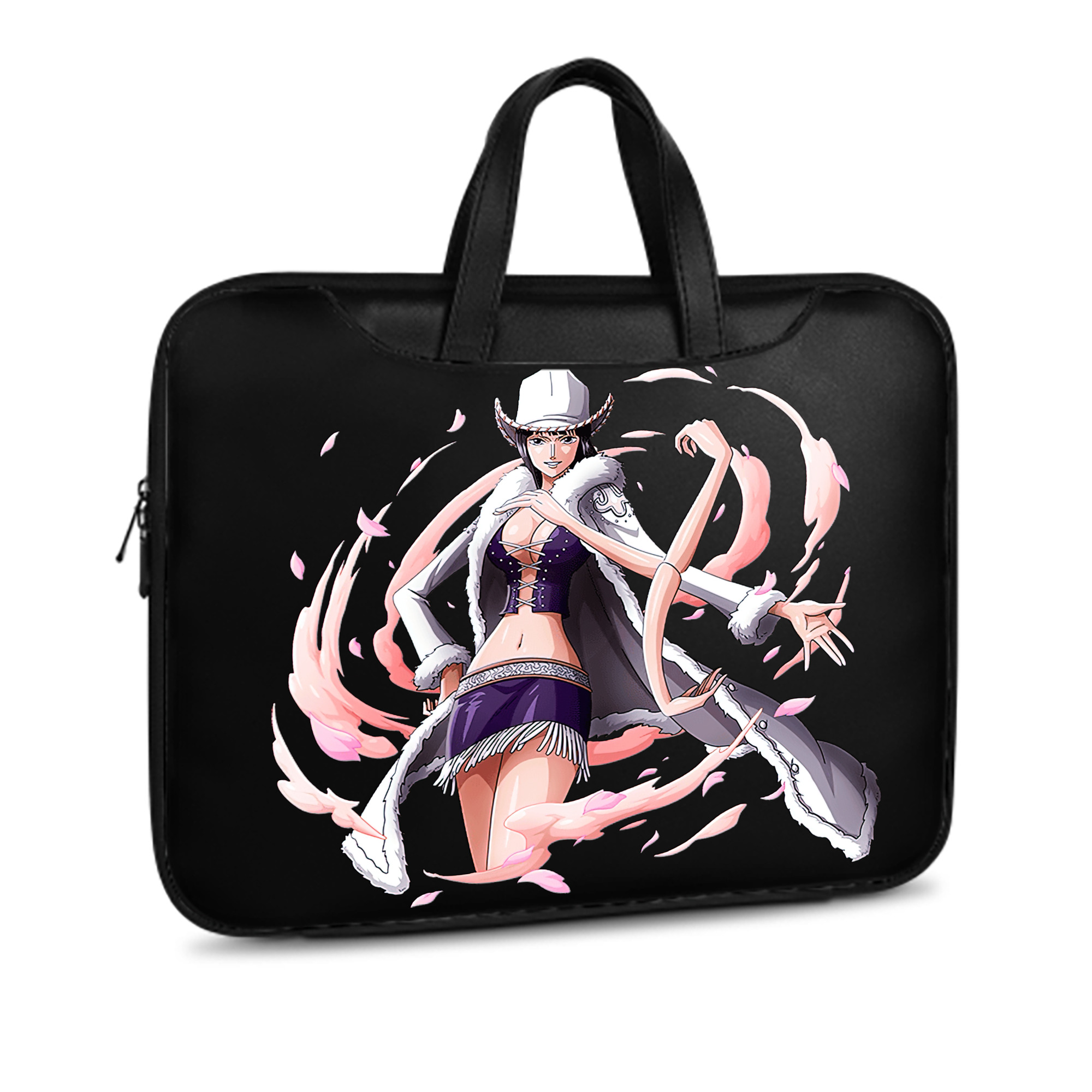 ワンピース ニコ・ロビン ONE PIECE Nico Robin レザーラップトップバッグ　ノートパソコンケース