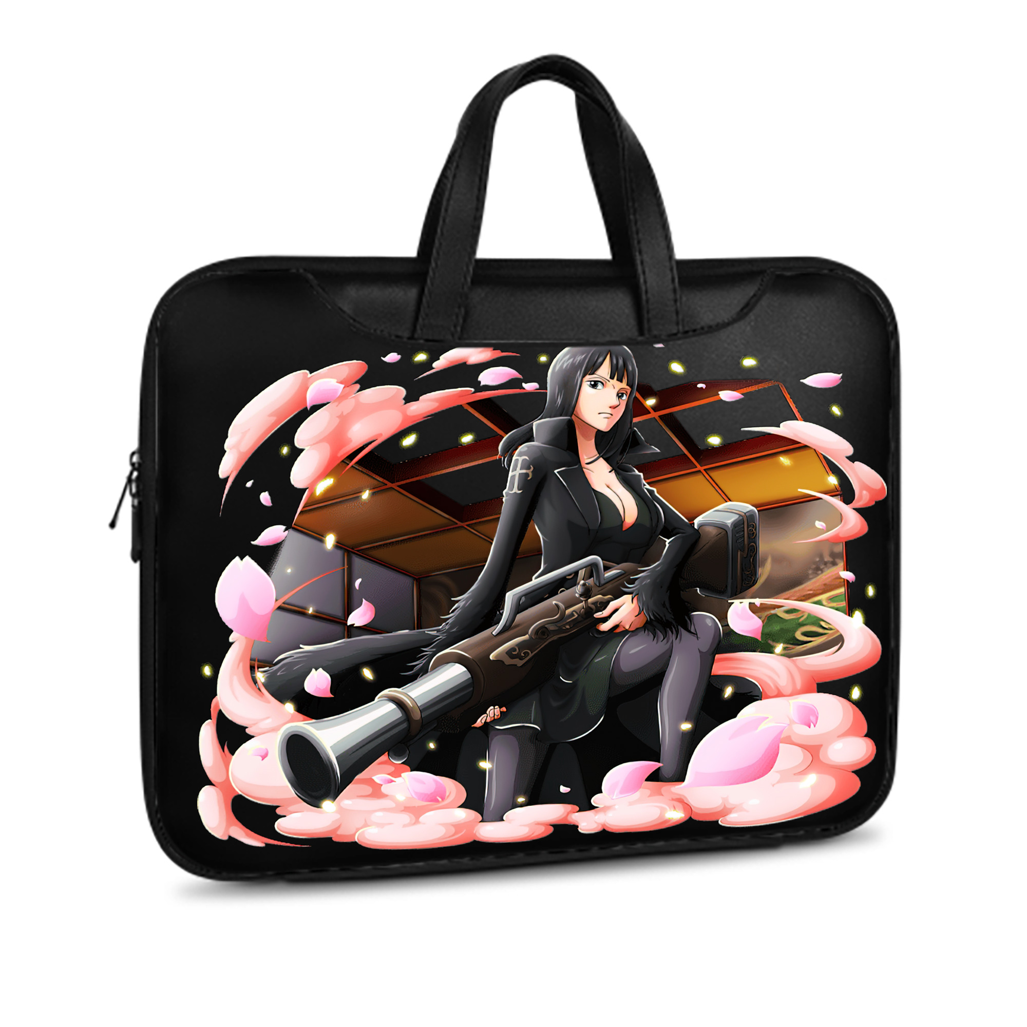 ワンピース ニコ・ロビン ONE PIECE Nico Robin レザーラップトップバッグ　ノートパソコンケース