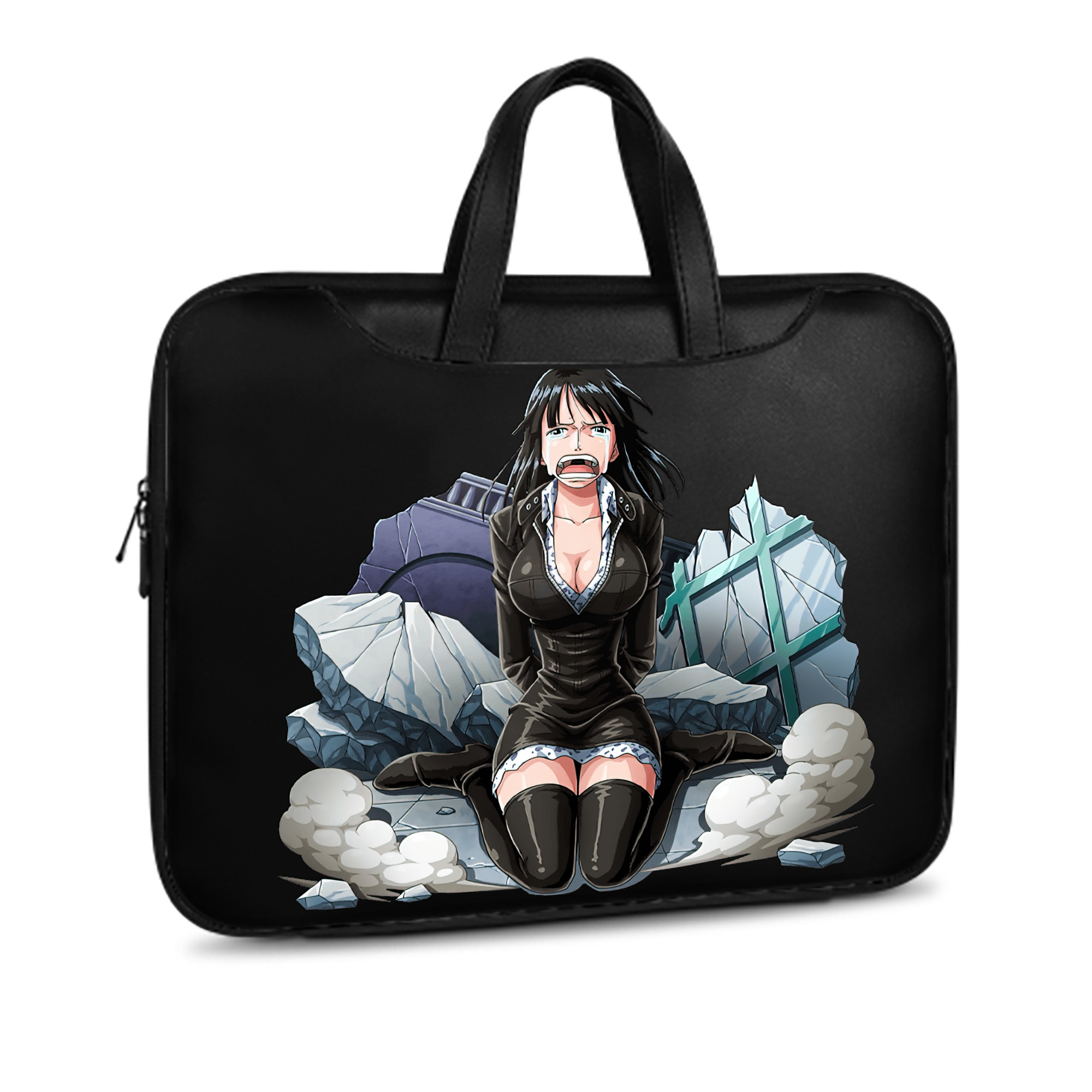 ワンピース ニコ・ロビン ONE PIECE Nico Robin レザーラップトップバッグ　ノートパソコンケース