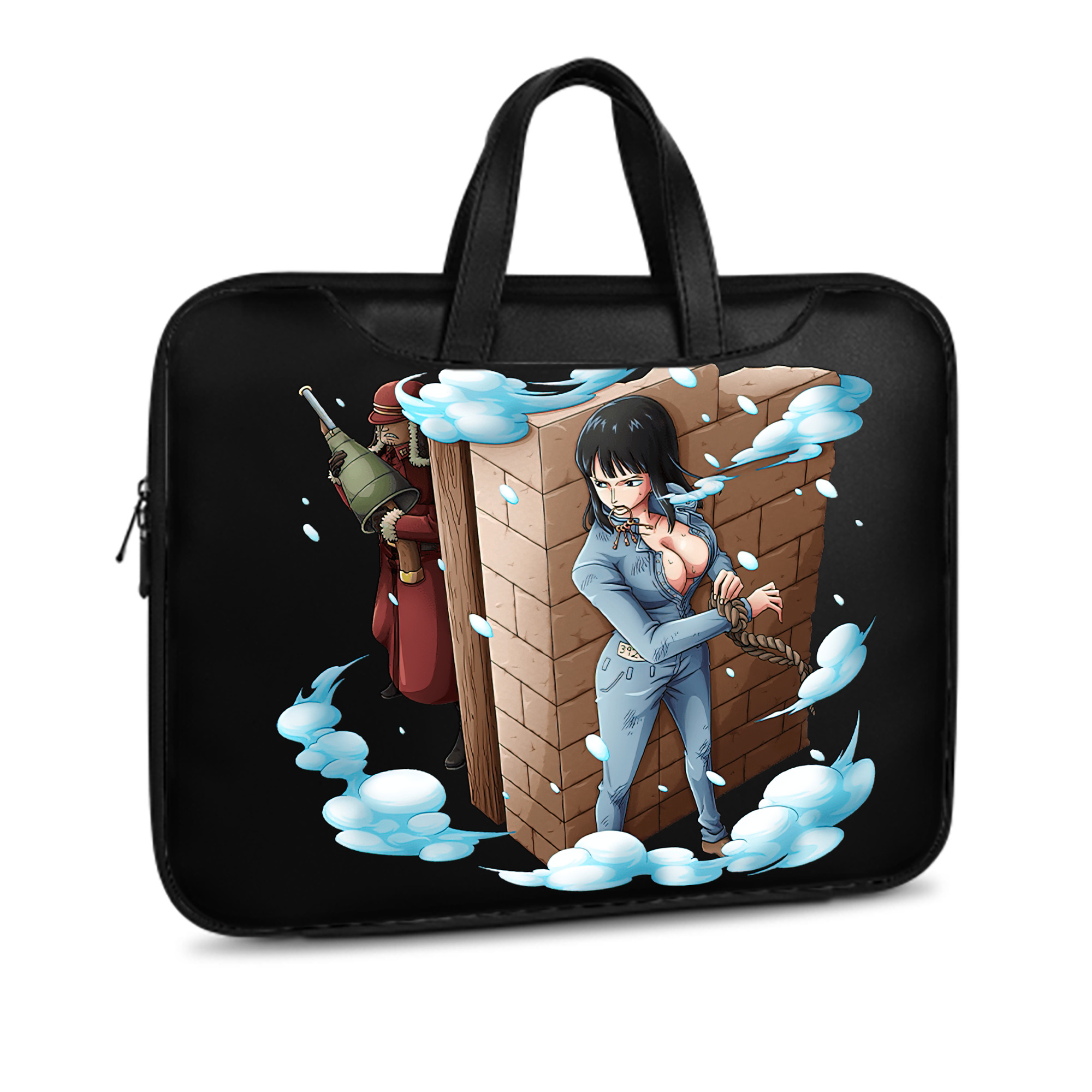 ワンピース ニコ・ロビン ONE PIECE Nico Robin レザーラップトップバッグ　ノートパソコンケース