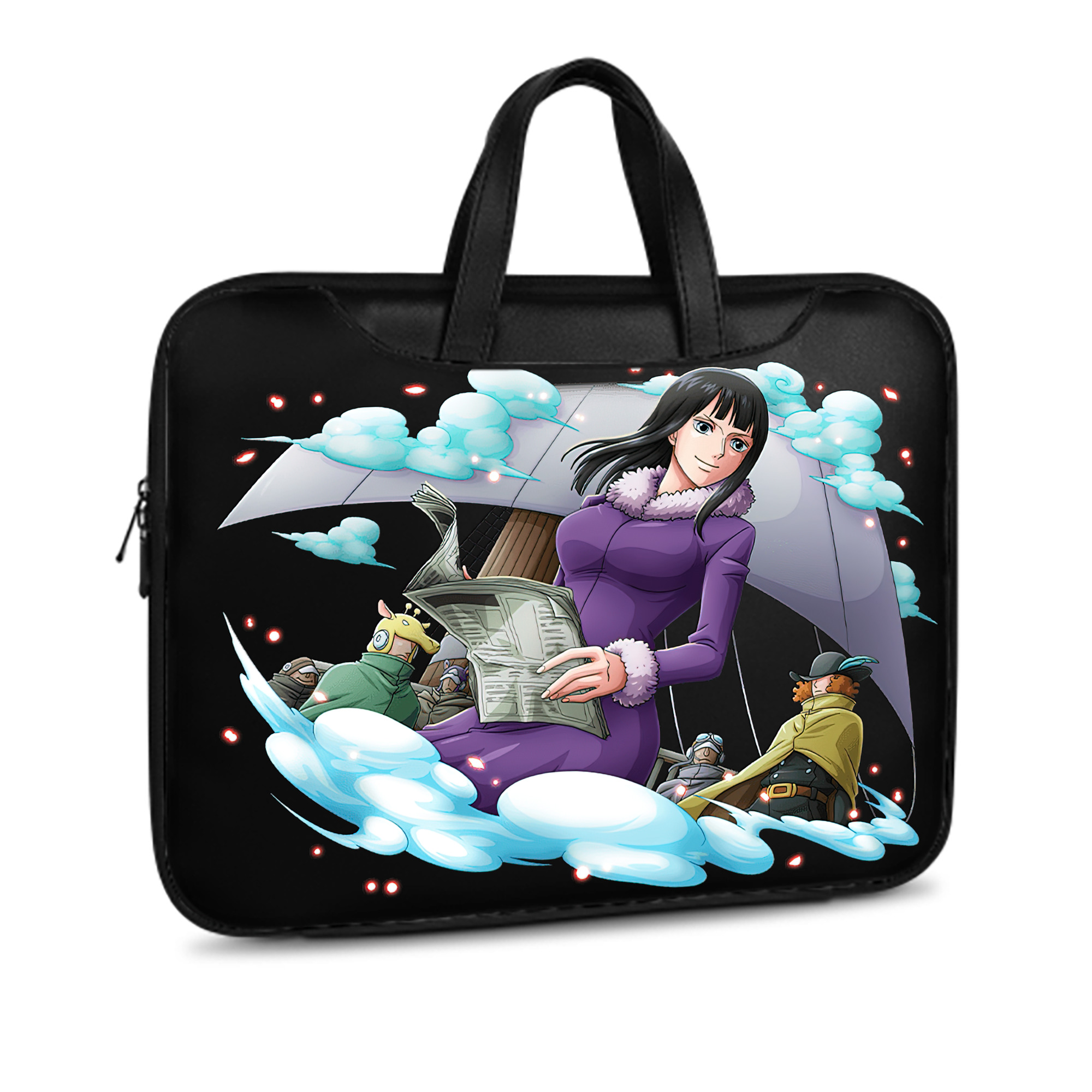 ワンピース ニコ・ロビン ONE PIECE Nico Robin レザーラップトップバッグ　ノートパソコンケース