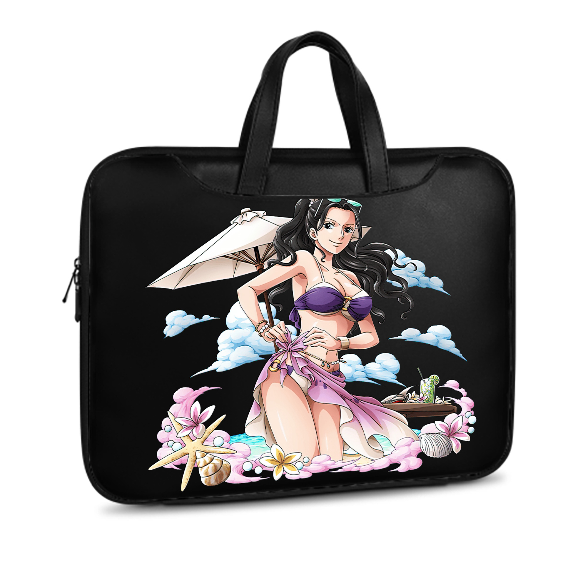 ワンピース ニコ・ロビン ONE PIECE Nico Robin レザーラップトップバッグ　ノートパソコンケース