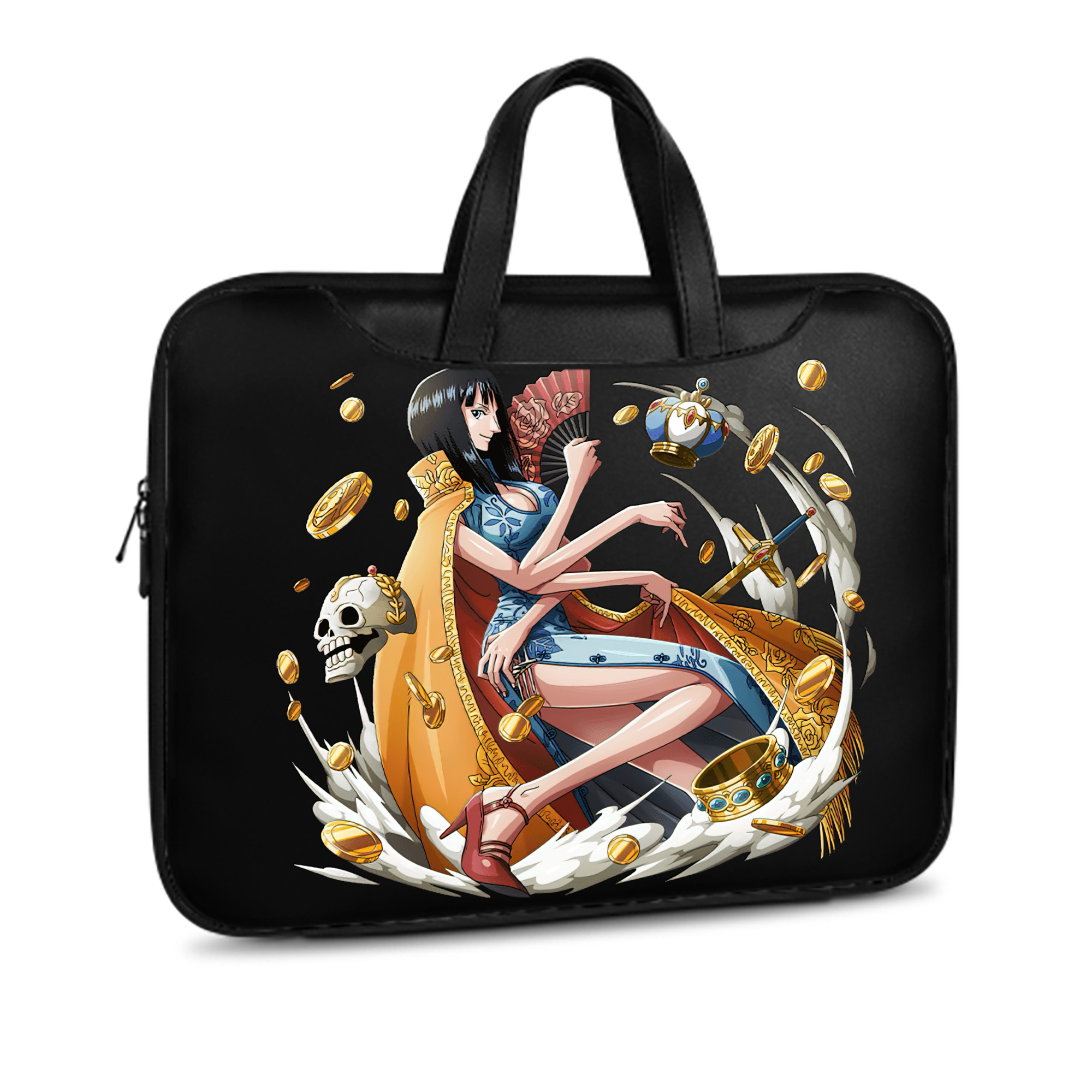 ワンピース ニコ・ロビン ONE PIECE Nico Robin レザーラップトップバッグ　ノートパソコンケース