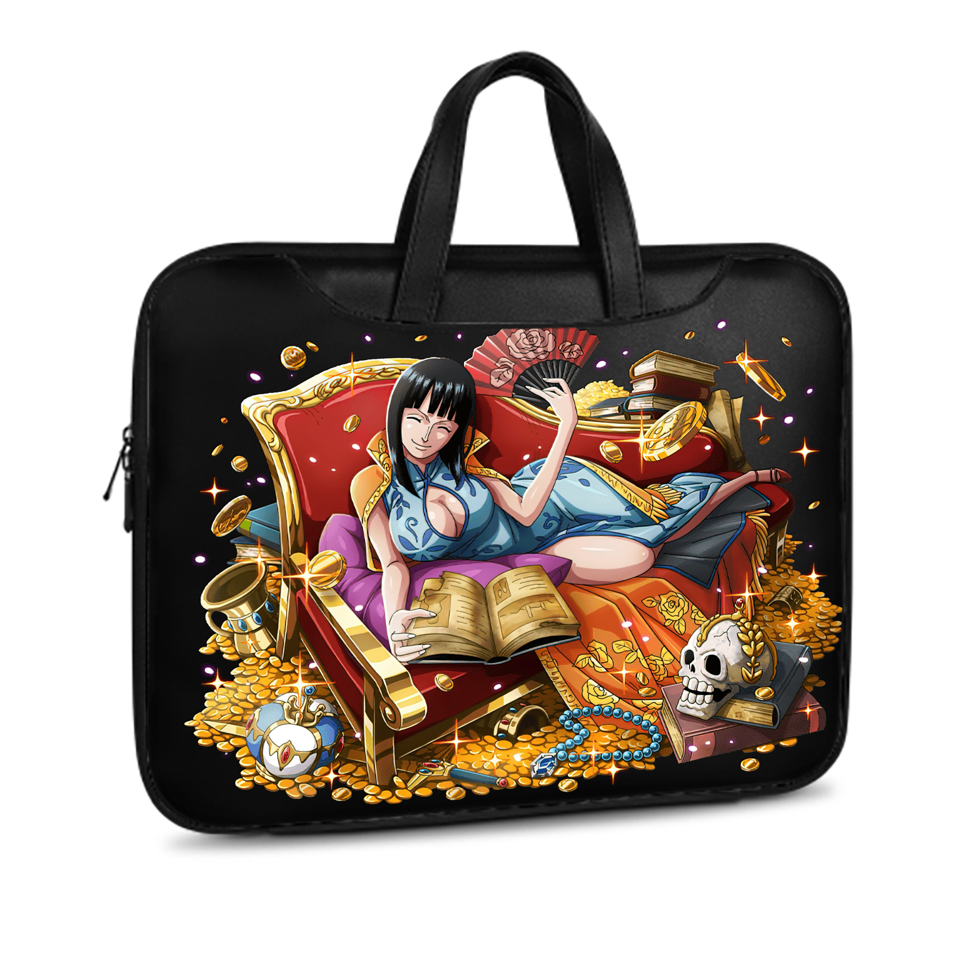 ワンピース ニコ・ロビン ONE PIECE Nico Robin レザーラップトップバッグ　ノートパソコンケース
