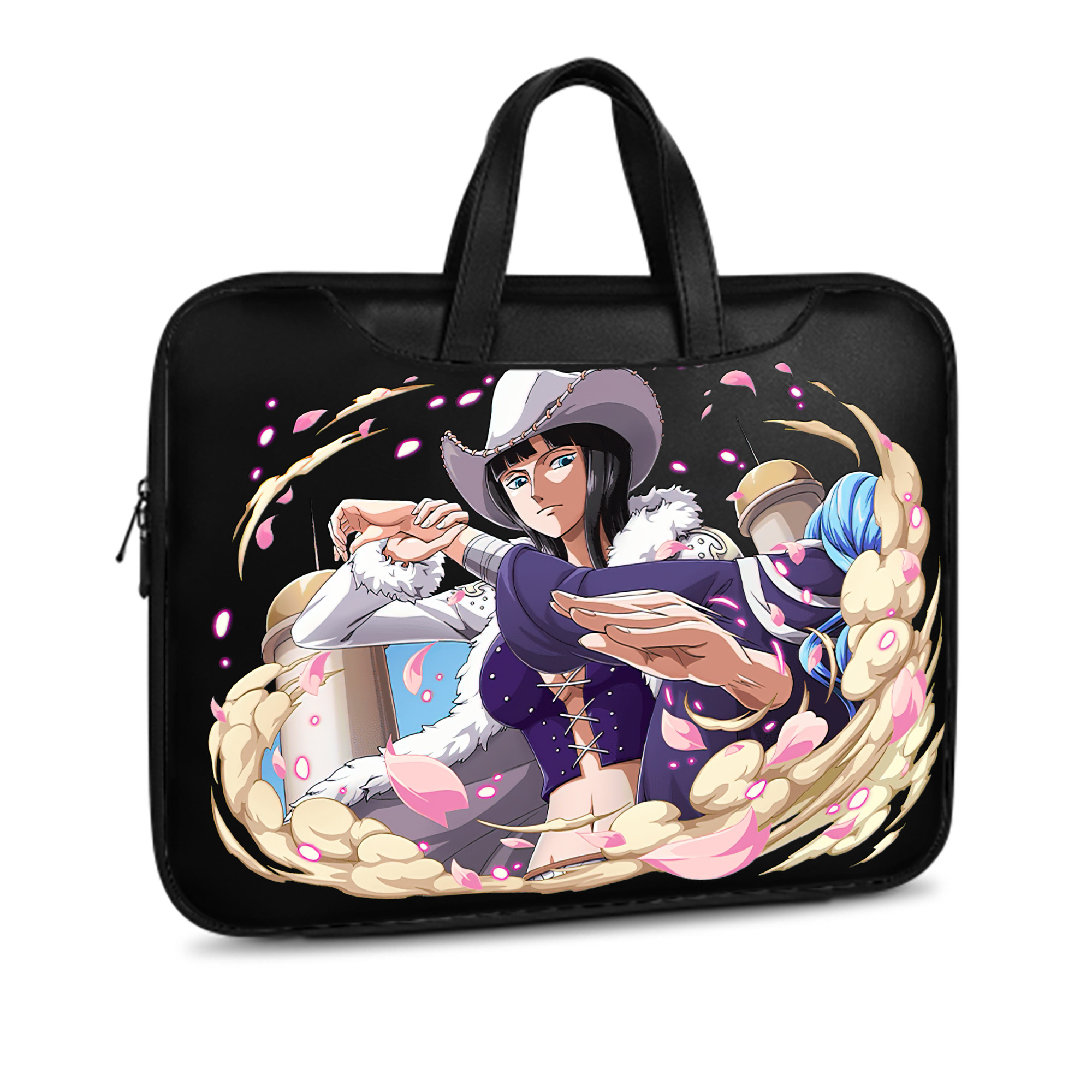ワンピース ニコ・ロビン ONE PIECE Nico Robin レザーラップトップバッグ　ノートパソコンケース