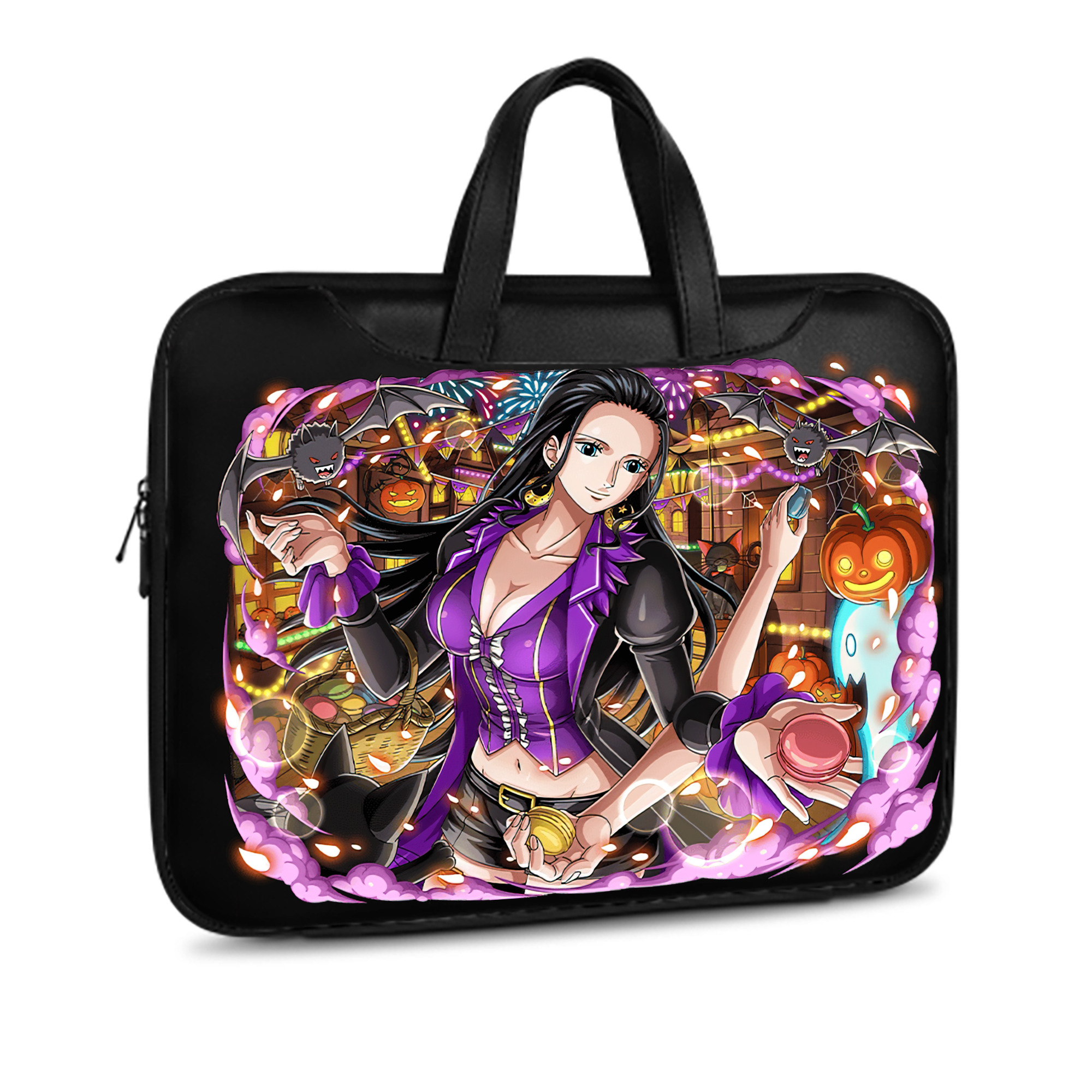 ワンピース ニコ・ロビン ONE PIECE Nico Robin レザーラップトップバッグ　ノートパソコンケース