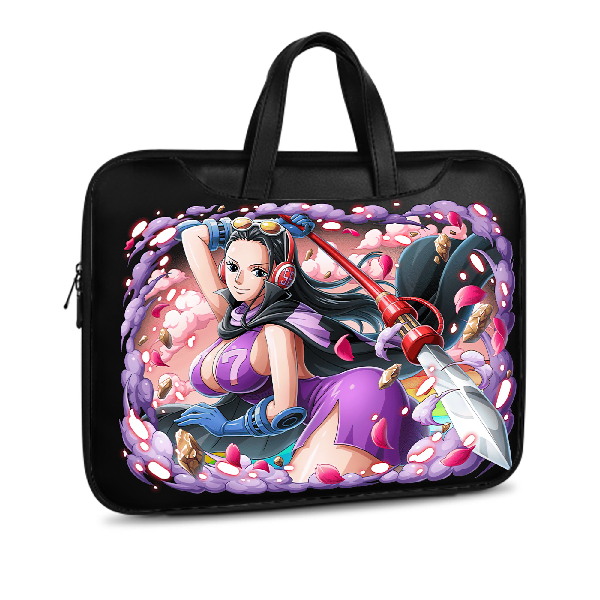 ワンピース ニコ・ロビン ONE PIECE Nico Robin レザーラップトップバッグ　ノートパソコンケース
