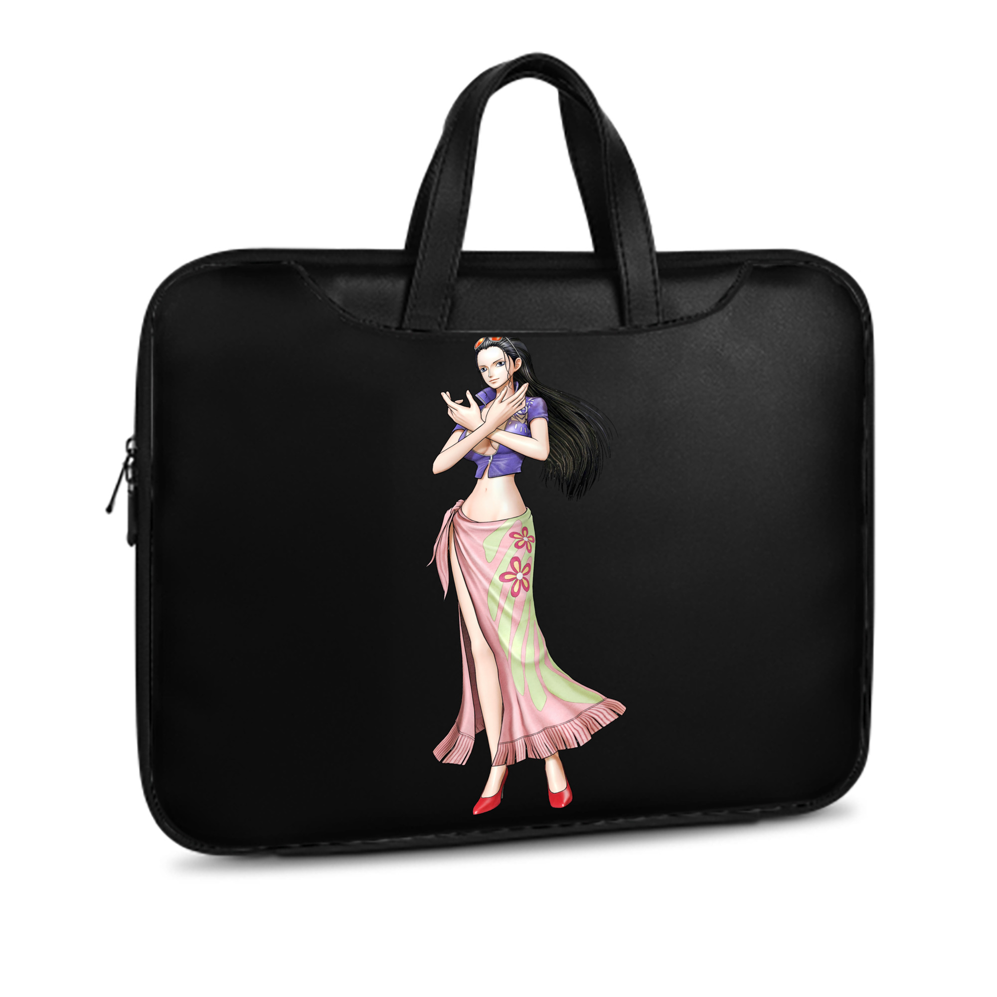 ワンピース ニコ・ロビン ONE PIECE Nico Robin レザーラップトップバッグ　ノートパソコンケース