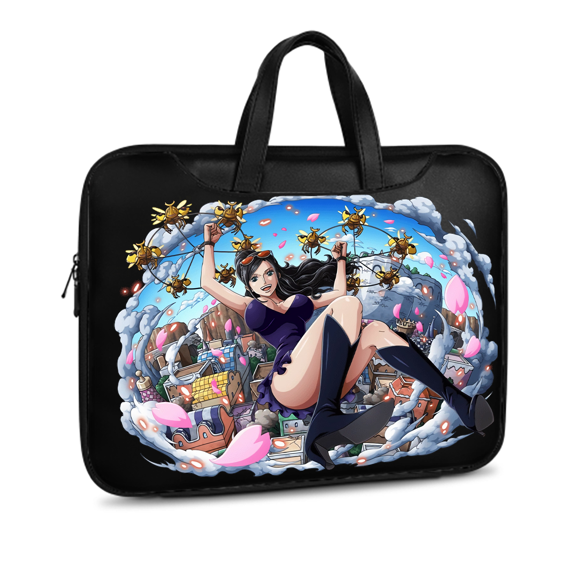 ワンピース ニコ・ロビン ONE PIECE Nico Robin レザーラップトップバッグ　ノートパソコンケース