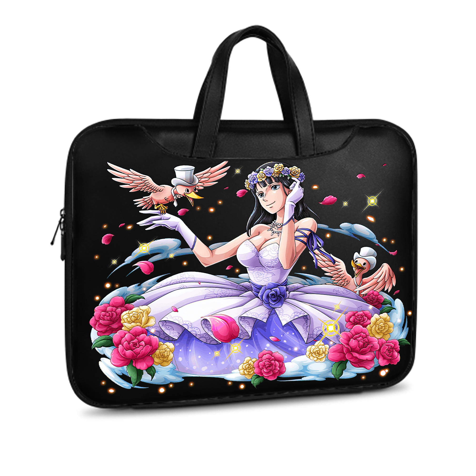 ワンピース ニコ・ロビン ONE PIECE Nico Robin レザーラップトップバッグ　ノートパソコンケース