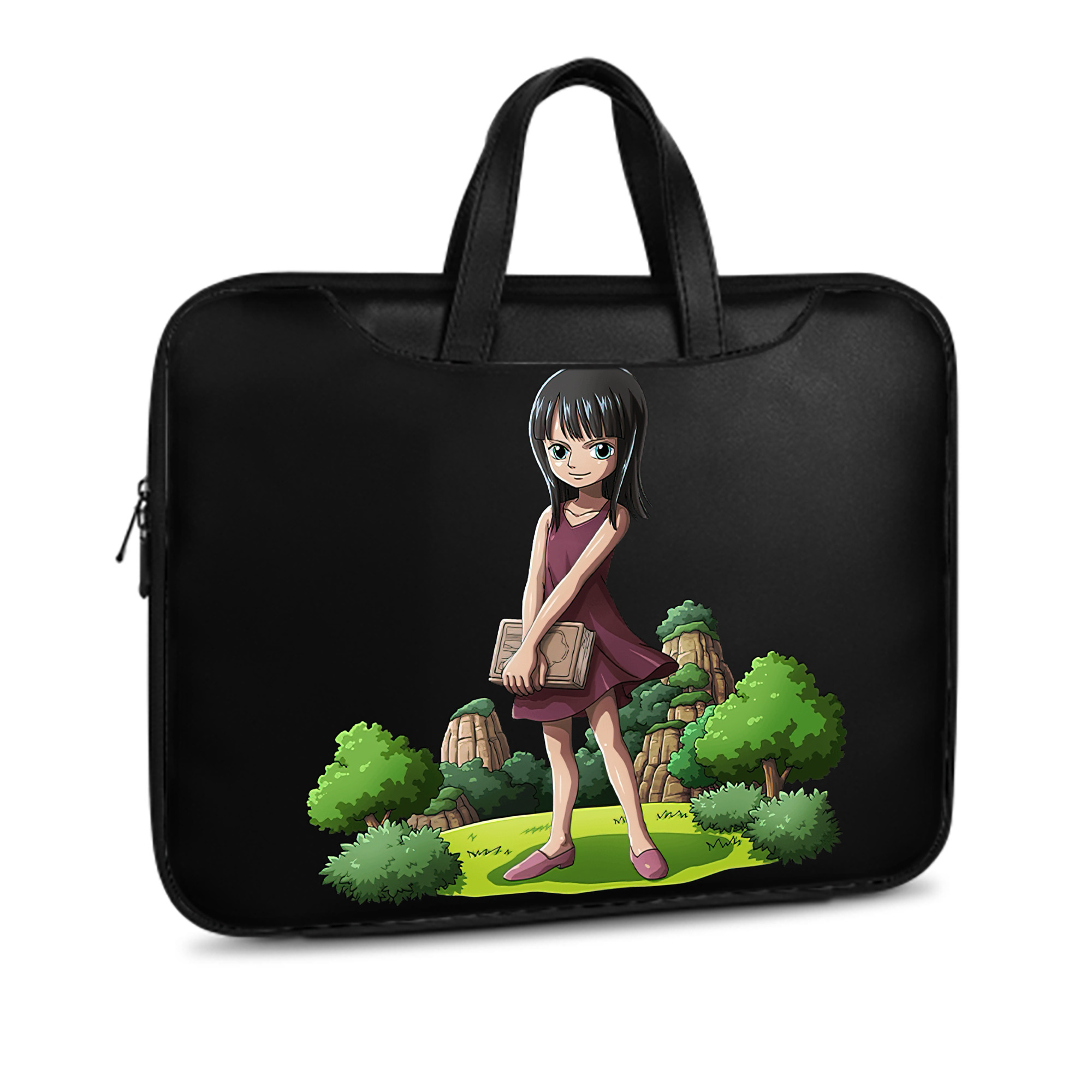 ワンピース ニコ・ロビン ONE PIECE Nico Robin レザーラップトップバッグ　ノートパソコンケース