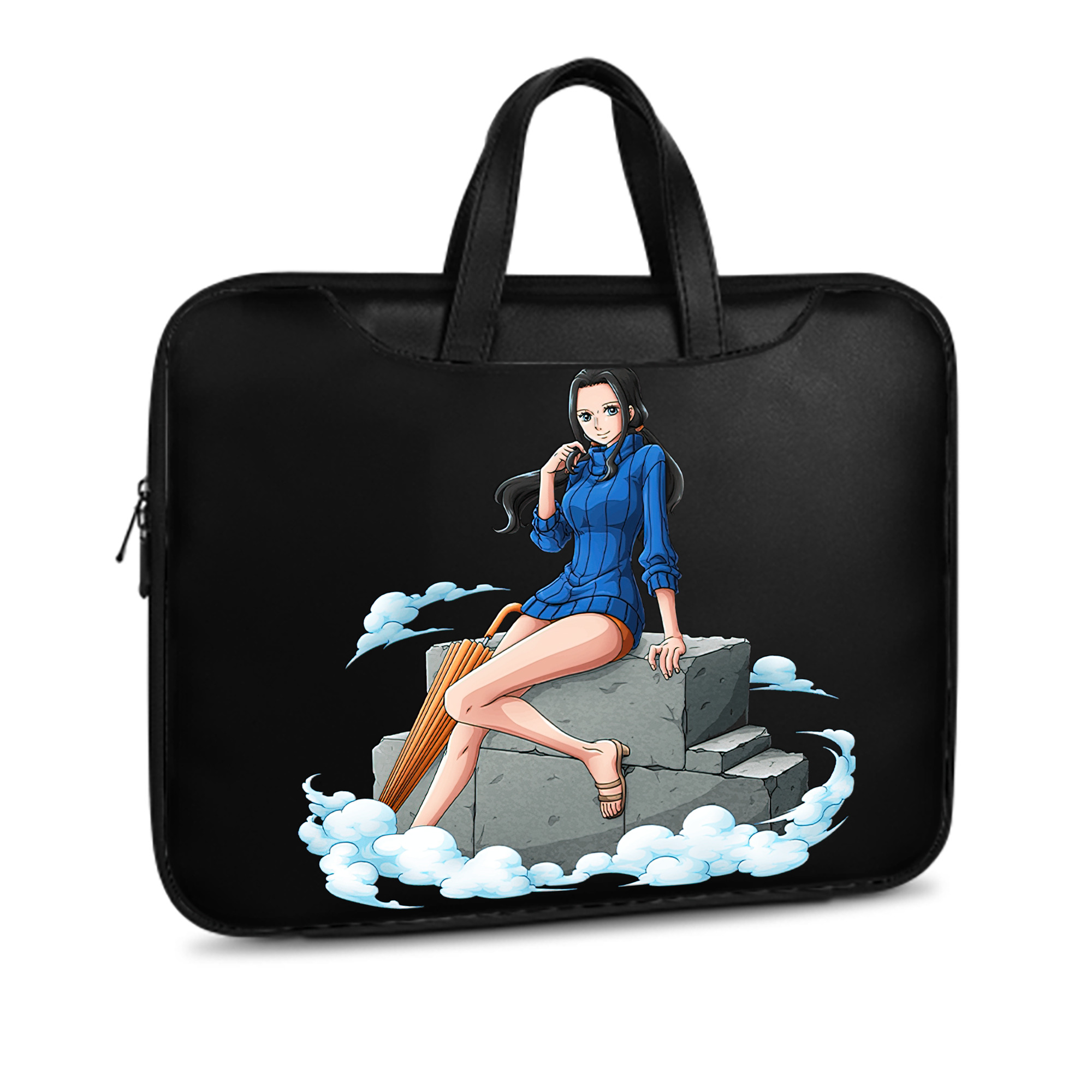 ワンピース ニコ・ロビン ONE PIECE Nico Robin レザーラップトップバッグ　ノートパソコンケース