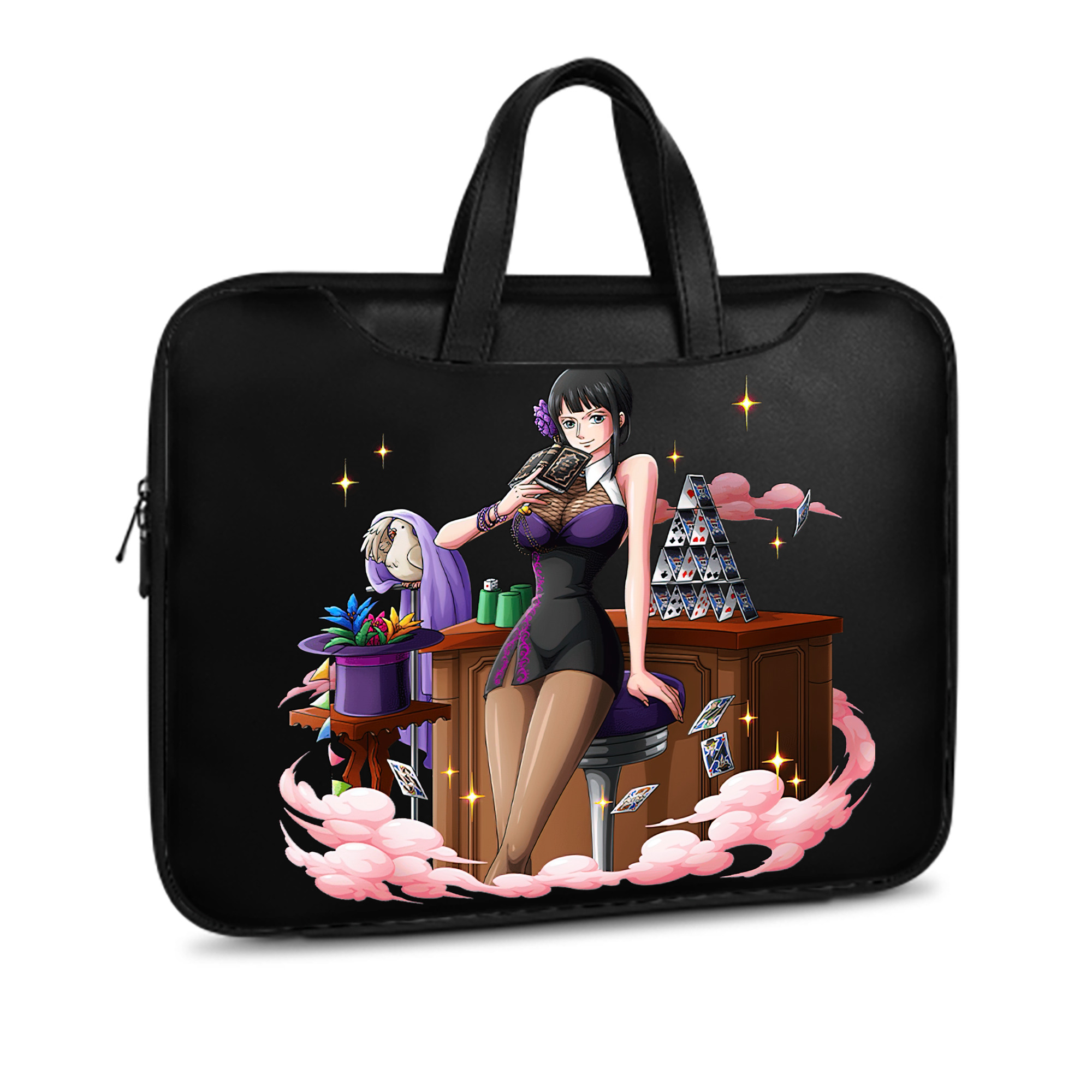 ワンピース ニコ・ロビン ONE PIECE Nico Robin レザーラップトップバッグ　ノートパソコンケース