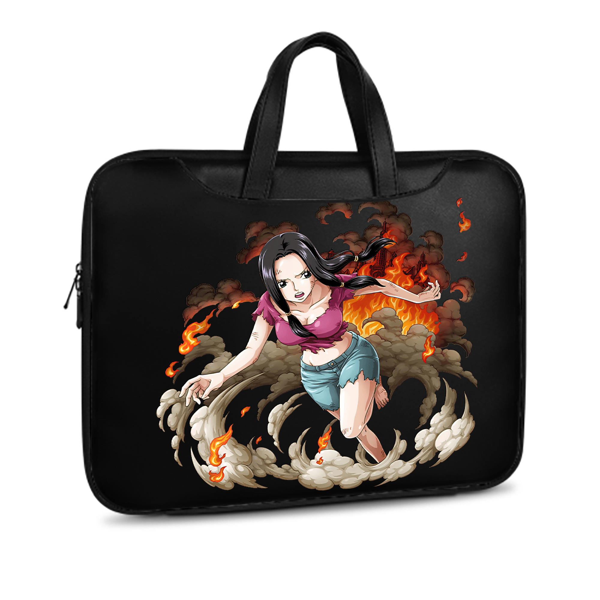 ワンピース ニコ・ロビン ONE PIECE Nico Robin レザーラップトップバッグ　ノートパソコンケース