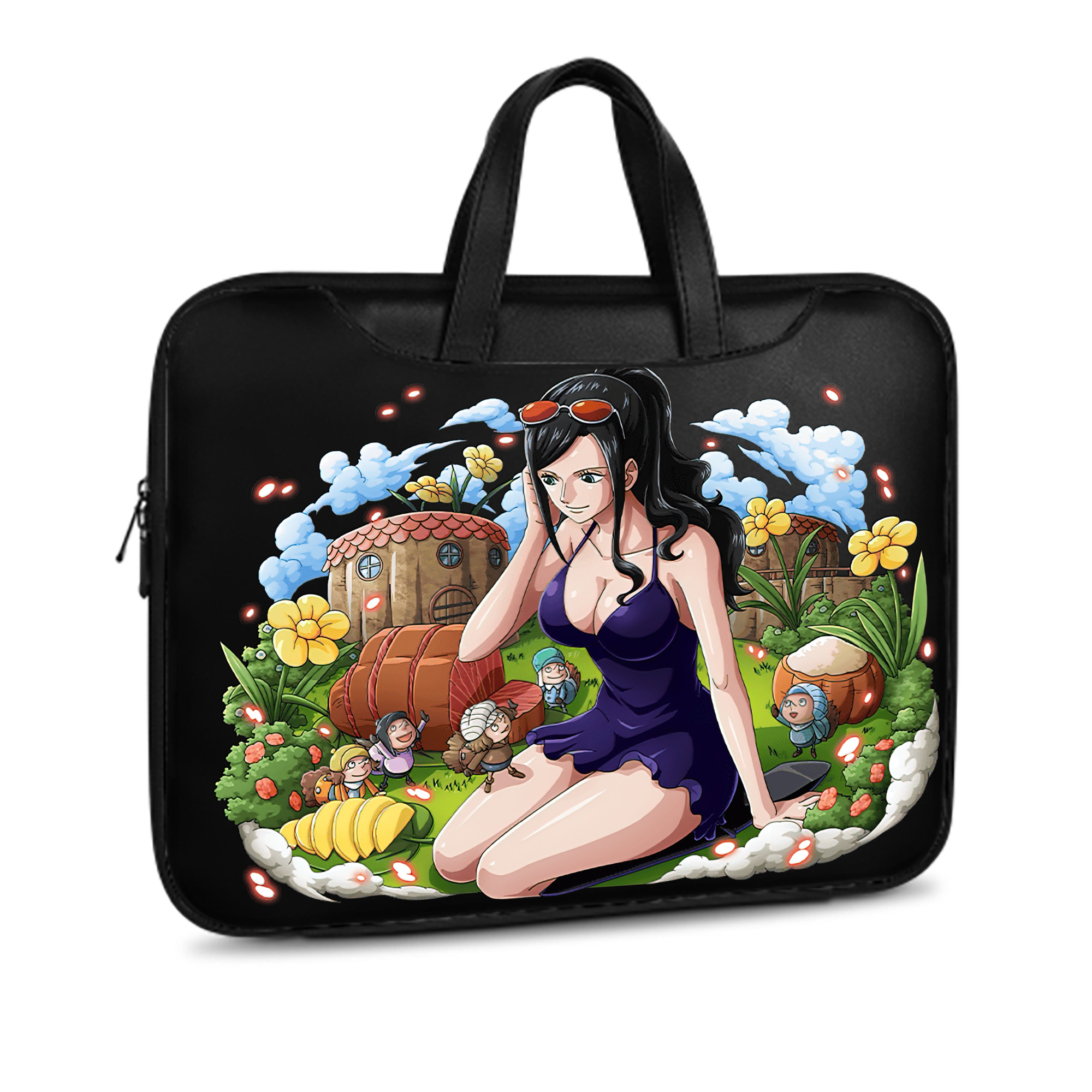 ワンピース ニコ・ロビン ONE PIECE Nico Robin レザーラップトップバッグ　ノートパソコンケース