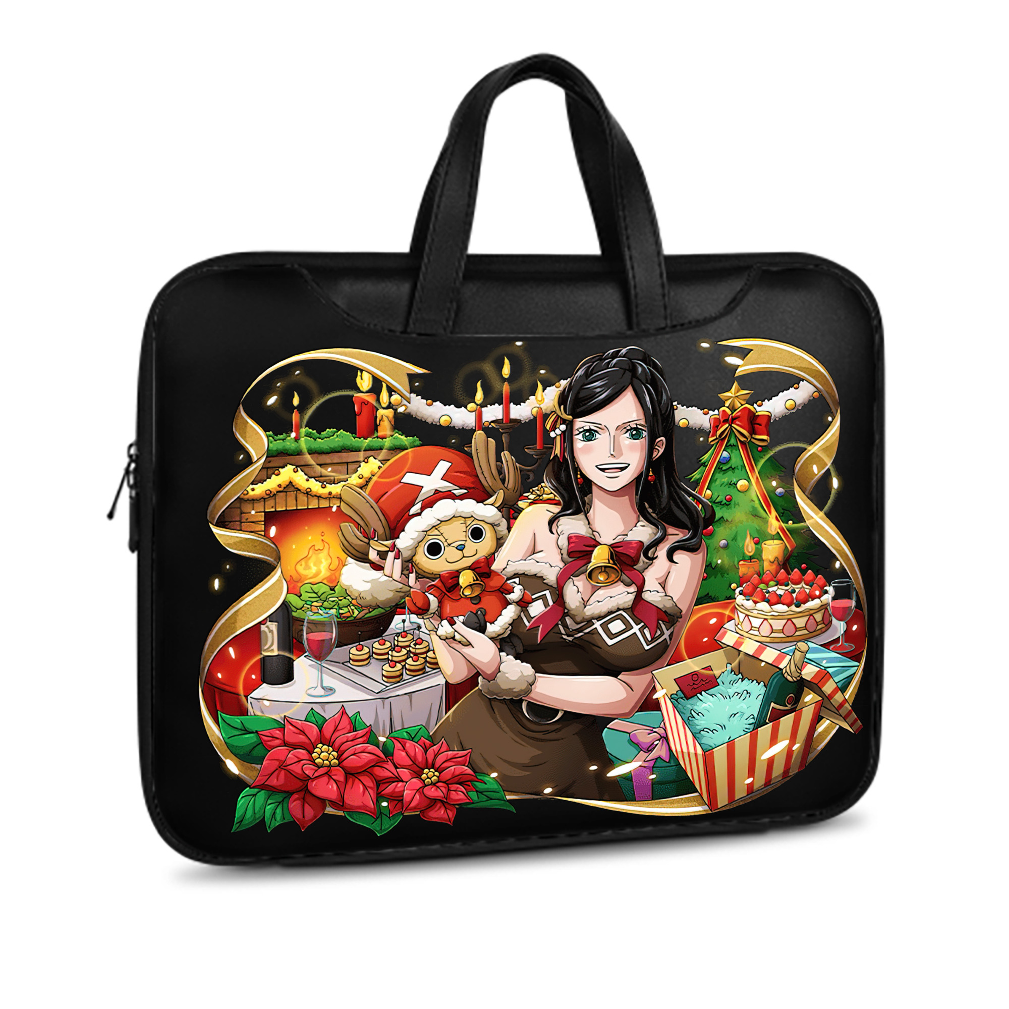 ワンピース ニコ・ロビン ONE PIECE Nico Robin レザーラップトップバッグ　ノートパソコンケース