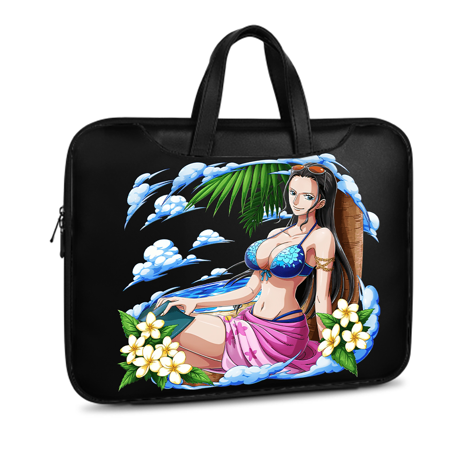 ワンピース ニコ・ロビン ONE PIECE Nico Robin レザーラップトップバッグ　ノートパソコンケース