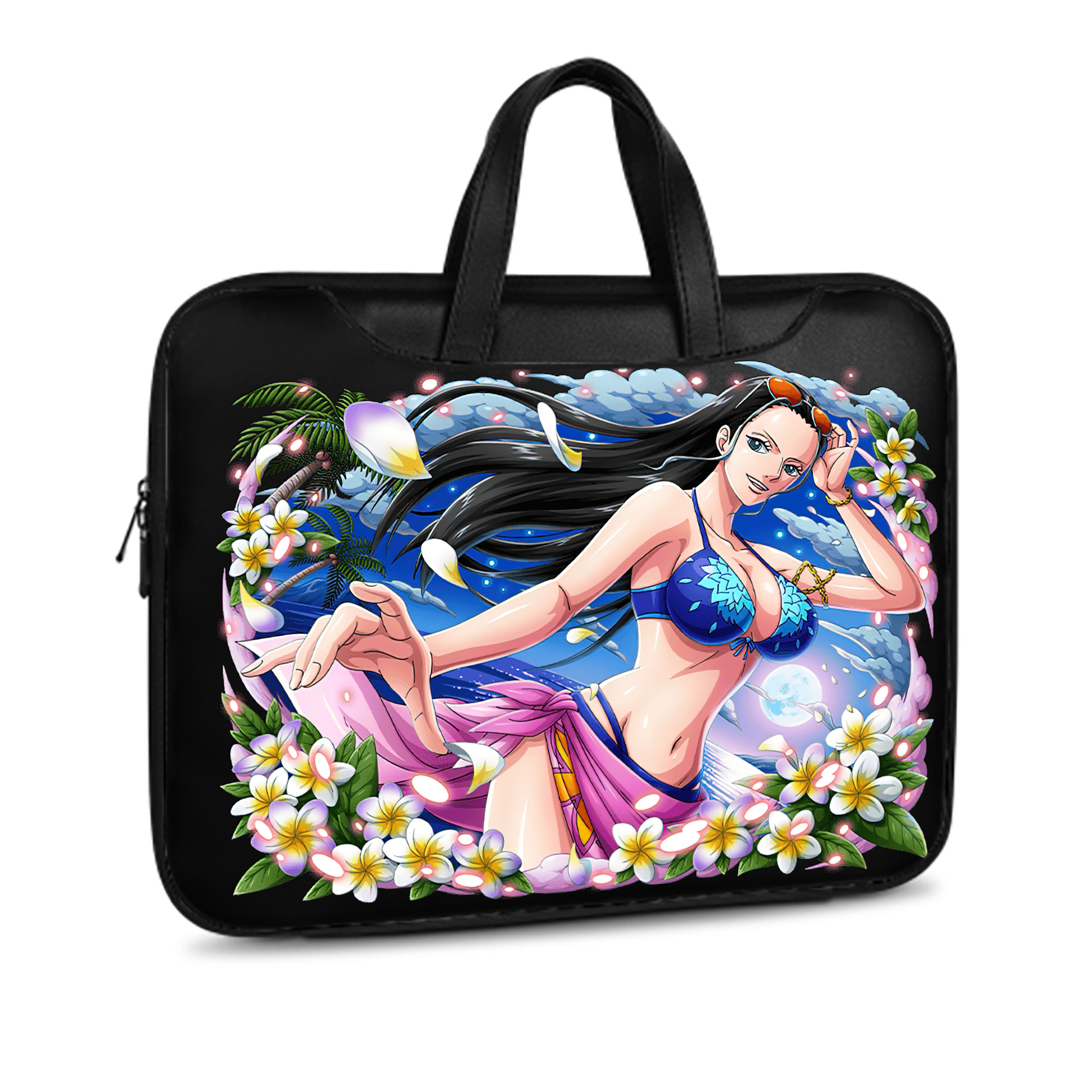 ワンピース ニコ・ロビン ONE PIECE Nico Robin レザーラップトップバッグ　ノートパソコンケース