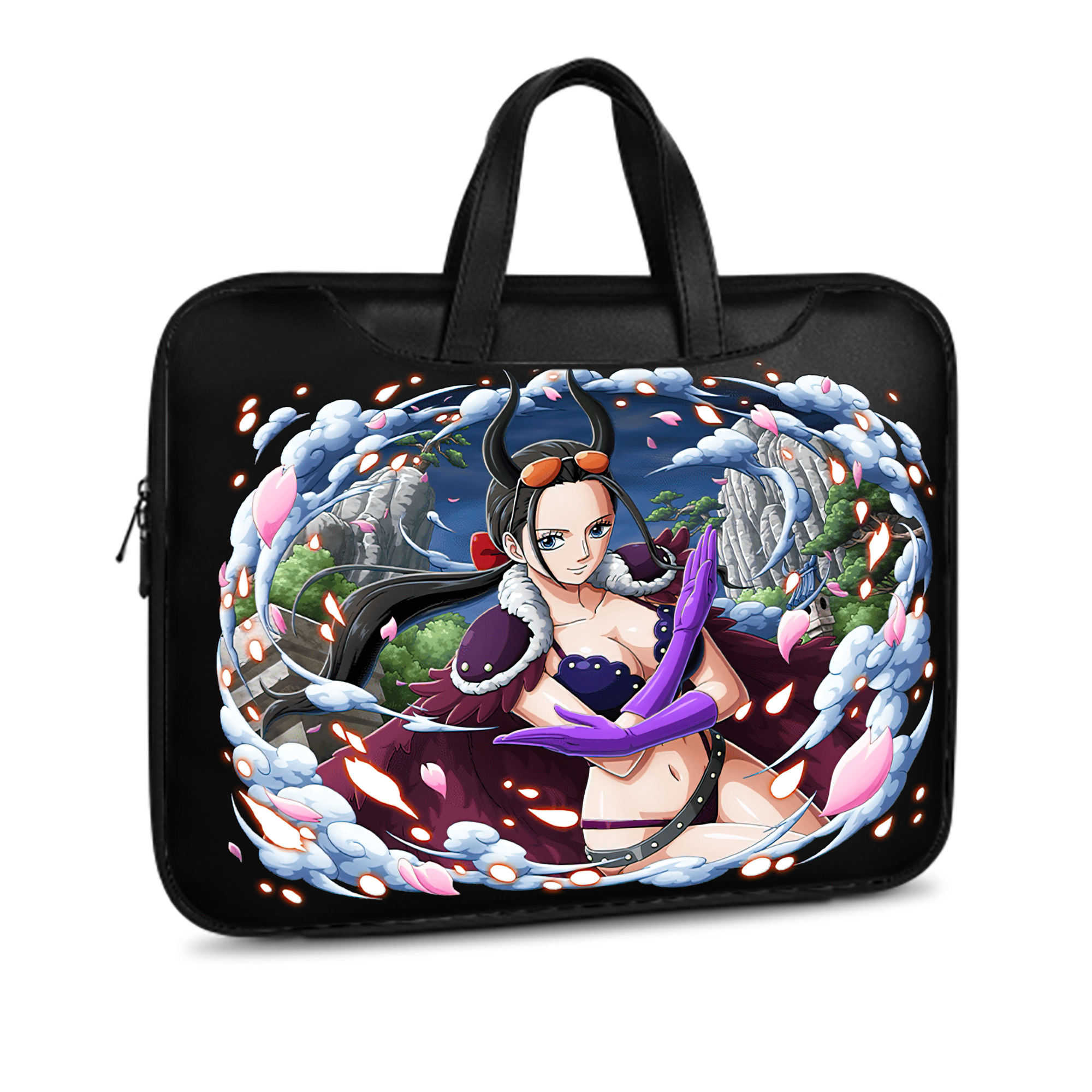 ワンピース ニコ・ロビン ONE PIECE Nico Robin レザーラップトップバッグ　ノートパソコンケース