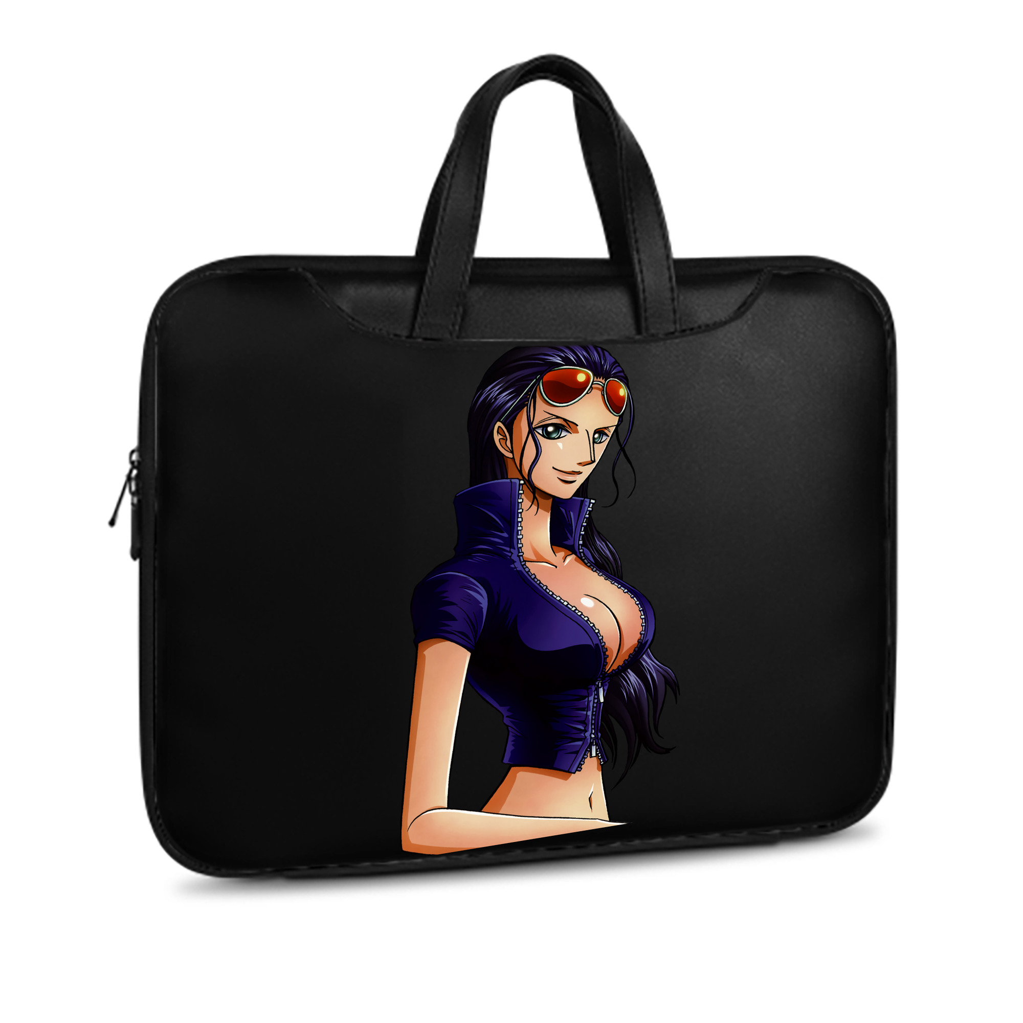 ワンピース ニコ・ロビン ONE PIECE Nico Robin レザーラップトップバッグ　ノートパソコンケース