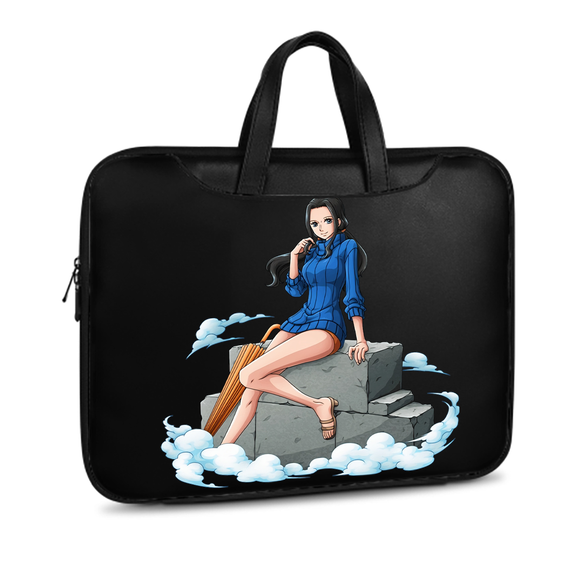 ワンピース ニコ・ロビン ONE PIECE Nico Robin レザーラップトップバッグ　ノートパソコンケース
