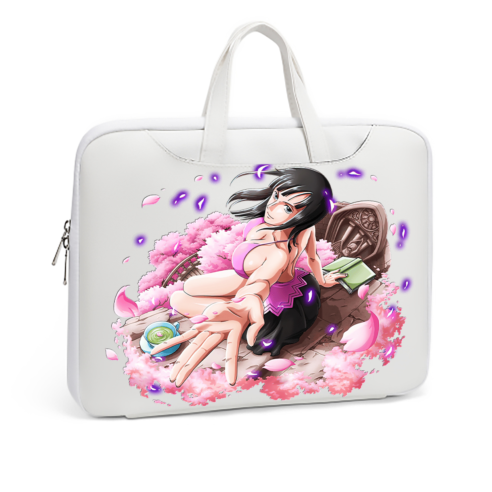 ワンピース ニコ・ロビン ONE PIECE Nico Robin レザーラップトップバッグ　ノートパソコンケース