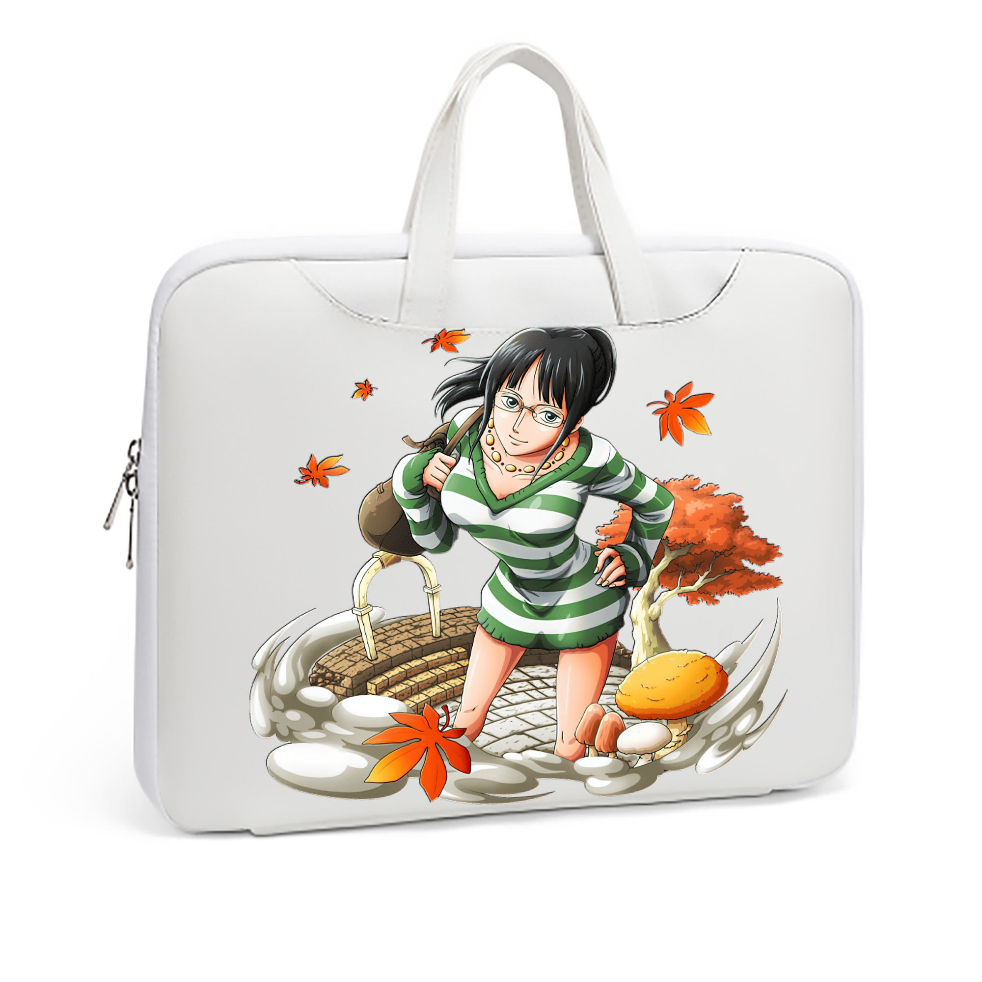 ワンピース ニコ・ロビン ONE PIECE Nico Robin レザーラップトップバッグ　ノートパソコンケース