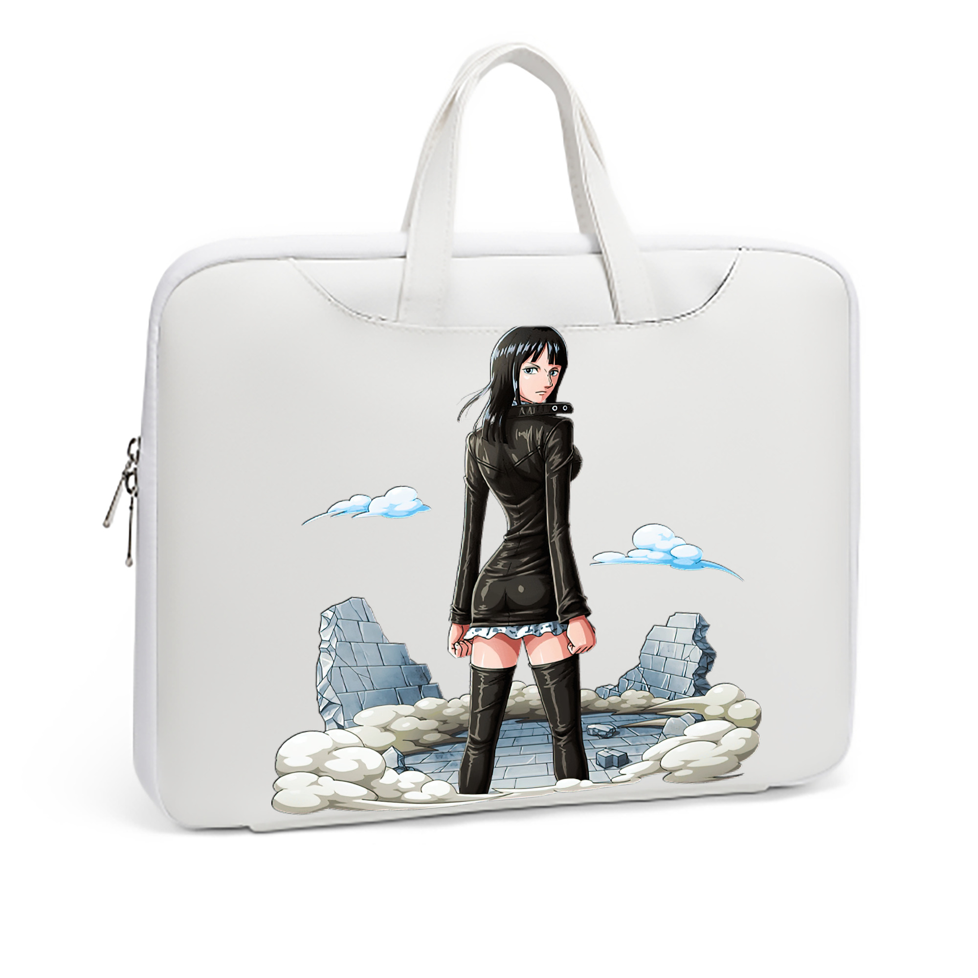ワンピース ニコ・ロビン ONE PIECE Nico Robin レザーラップトップバッグ　ノートパソコンケース