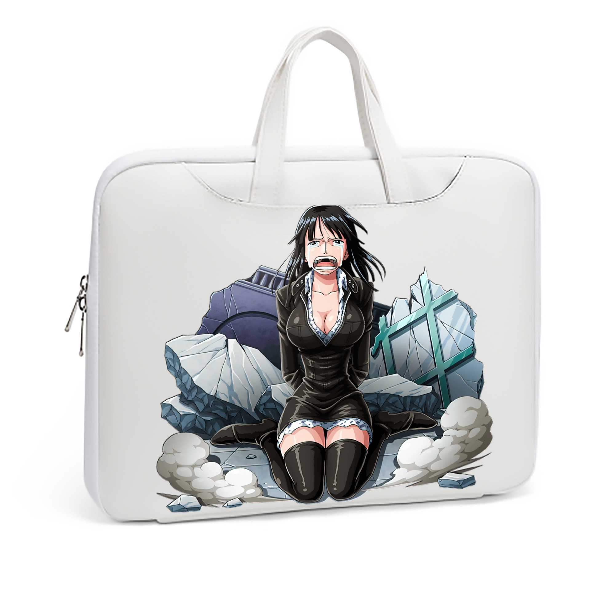 ワンピース ニコ・ロビン ONE PIECE Nico Robin レザーラップトップバッグ　ノートパソコンケース
