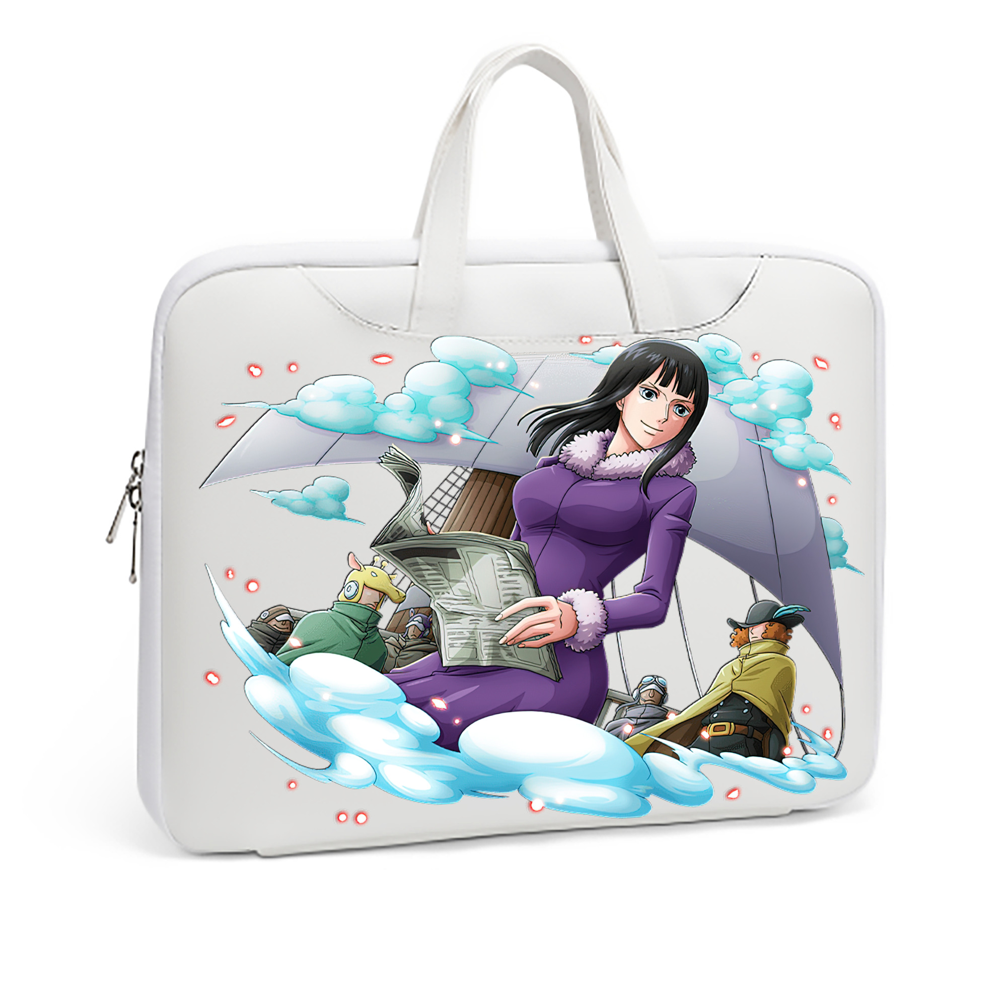 ワンピース ニコ・ロビン ONE PIECE Nico Robin レザーラップトップバッグ　ノートパソコンケース