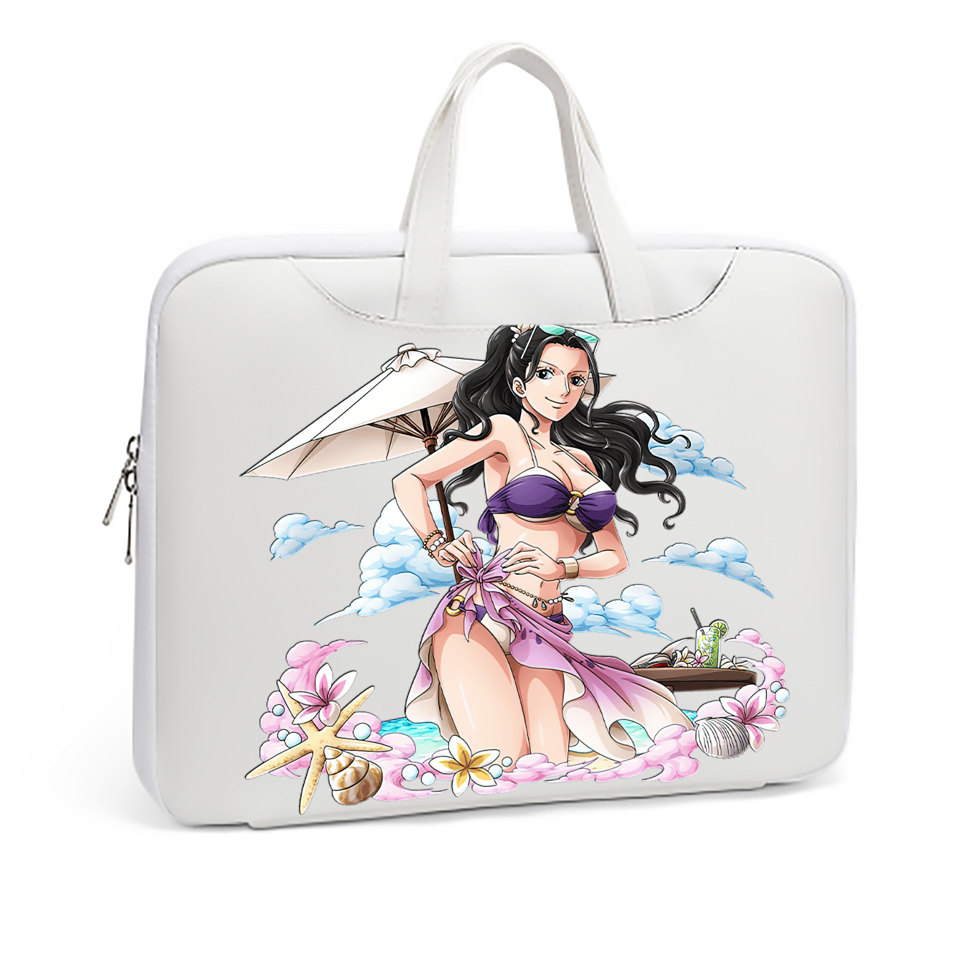 ワンピース ニコ・ロビン ONE PIECE Nico Robin レザーラップトップバッグ　ノートパソコンケース