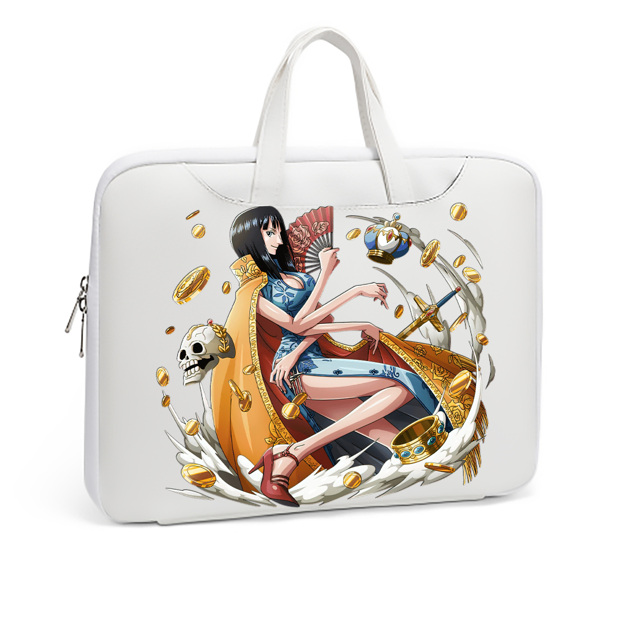 ワンピース ニコ・ロビン ONE PIECE Nico Robin レザーラップトップバッグ　ノートパソコンケース