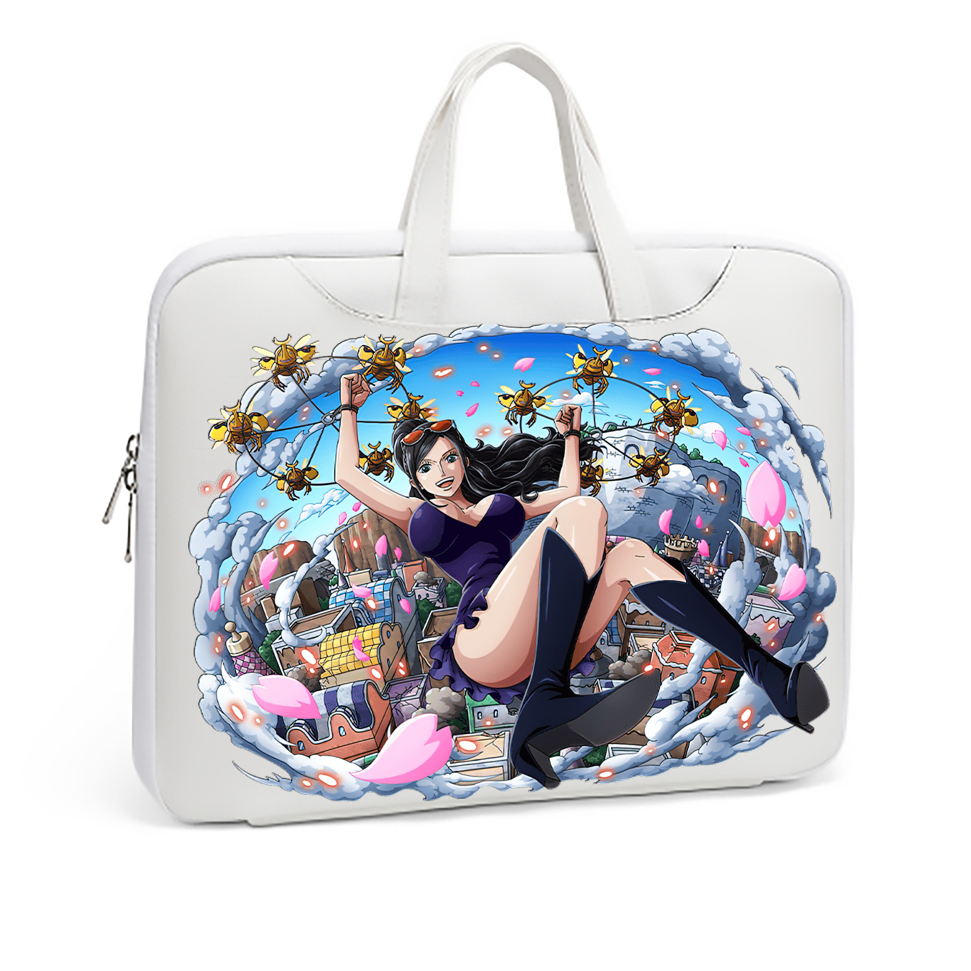 ワンピース ニコ・ロビン ONE PIECE Nico Robin レザーラップトップバッグ　ノートパソコンケース