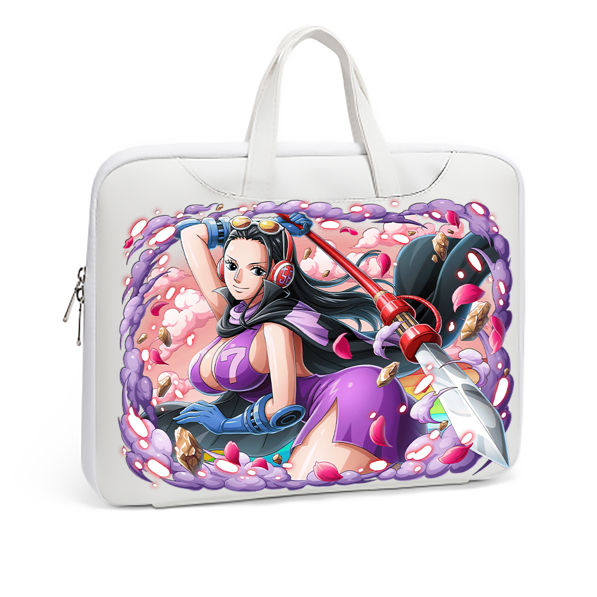 ワンピース ニコ・ロビン ONE PIECE Nico Robin レザーラップトップバッグ　ノートパソコンケース