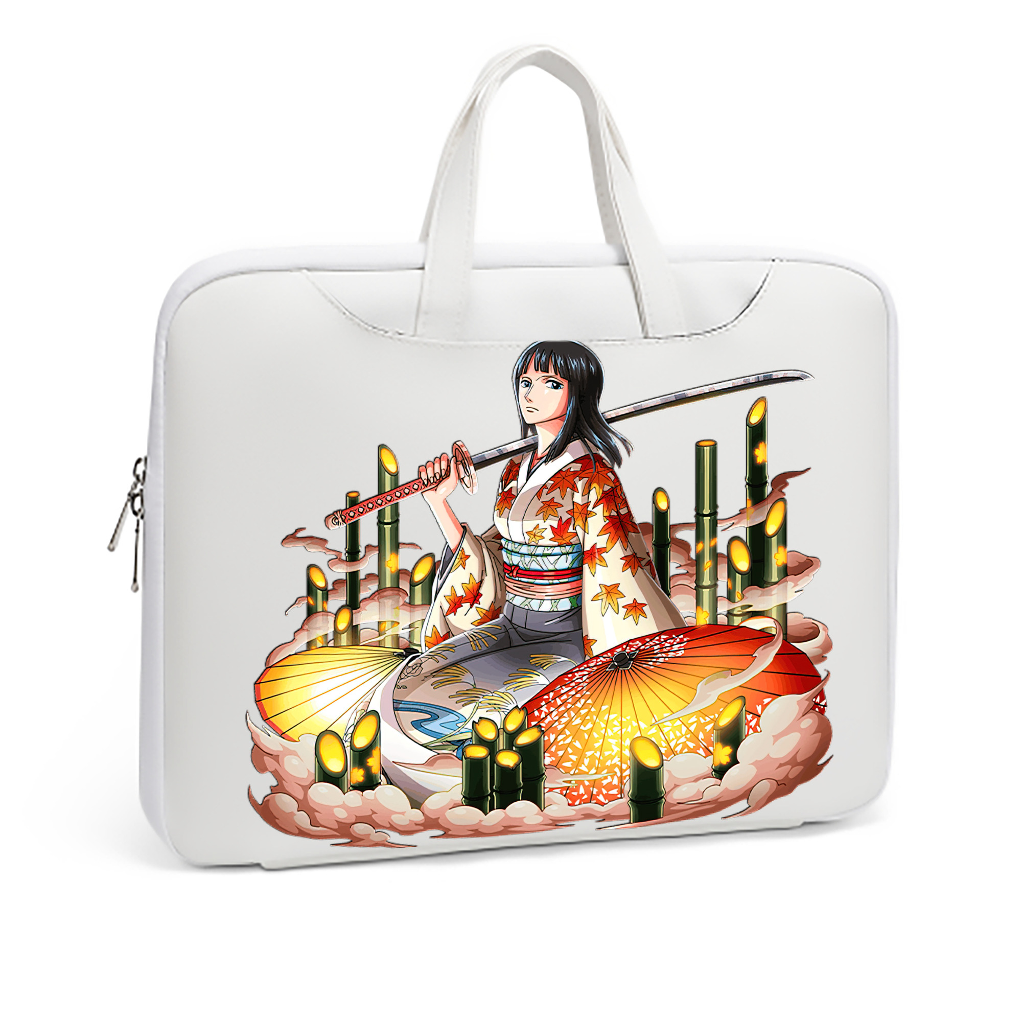 ワンピース ニコ・ロビン ONE PIECE Nico Robin レザーラップトップバッグ　ノートパソコンケース
