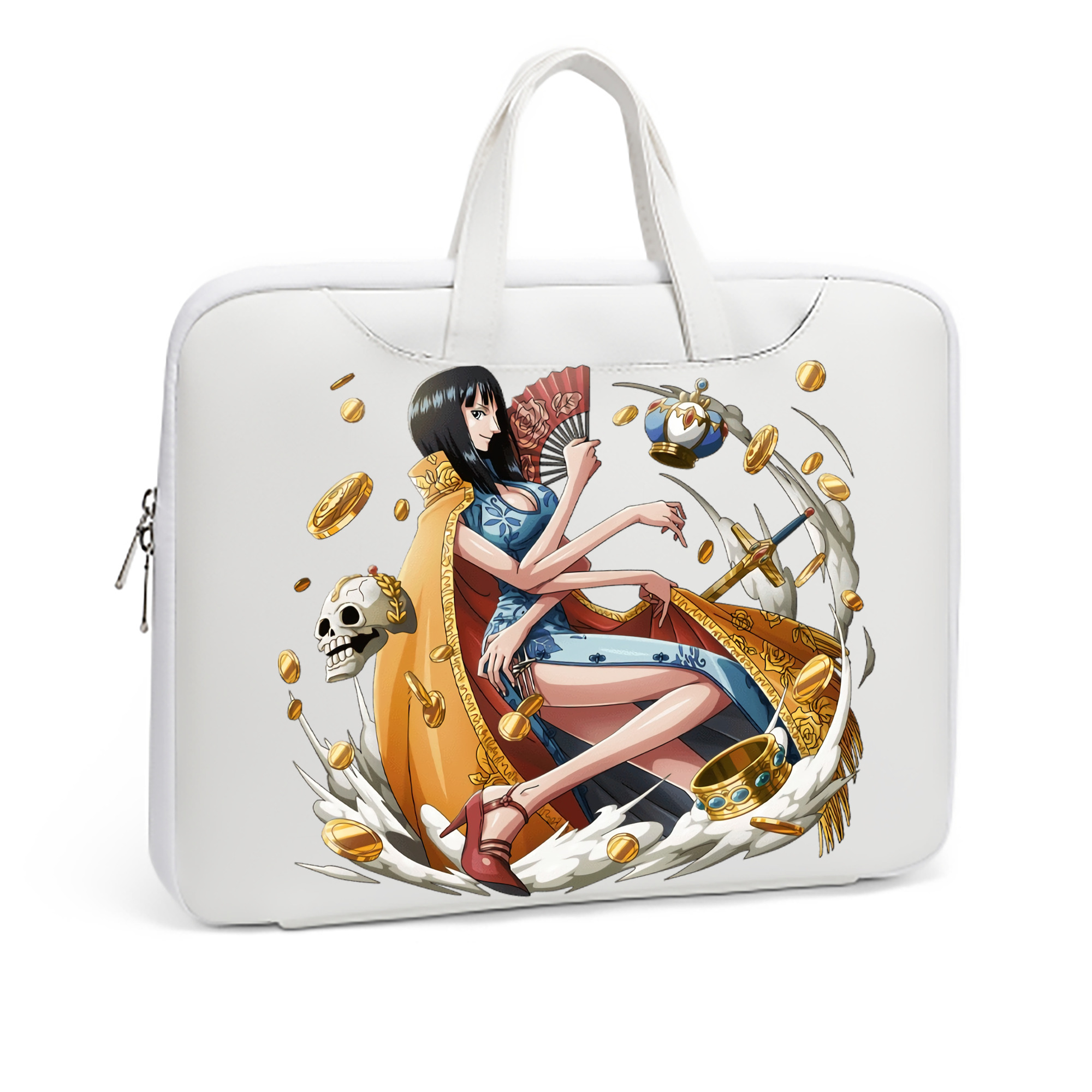 ワンピース ニコ・ロビン ONE PIECE Nico Robin レザーラップトップバッグ　ノートパソコンケース