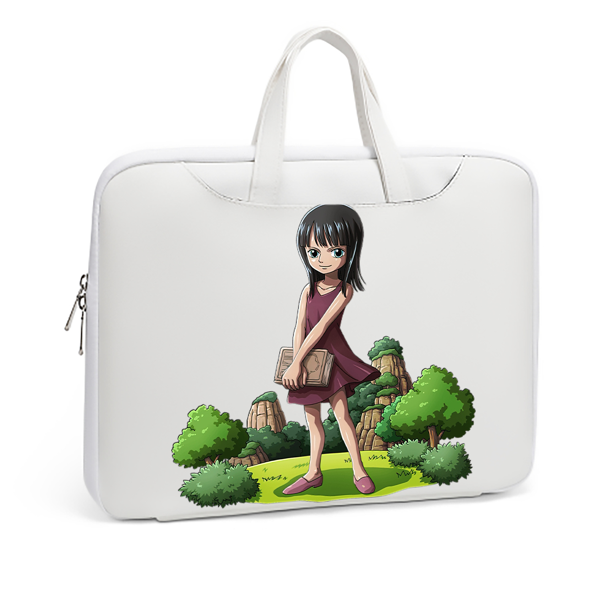 ワンピース ニコ・ロビン ONE PIECE Nico Robin レザーラップトップバッグ　ノートパソコンケース